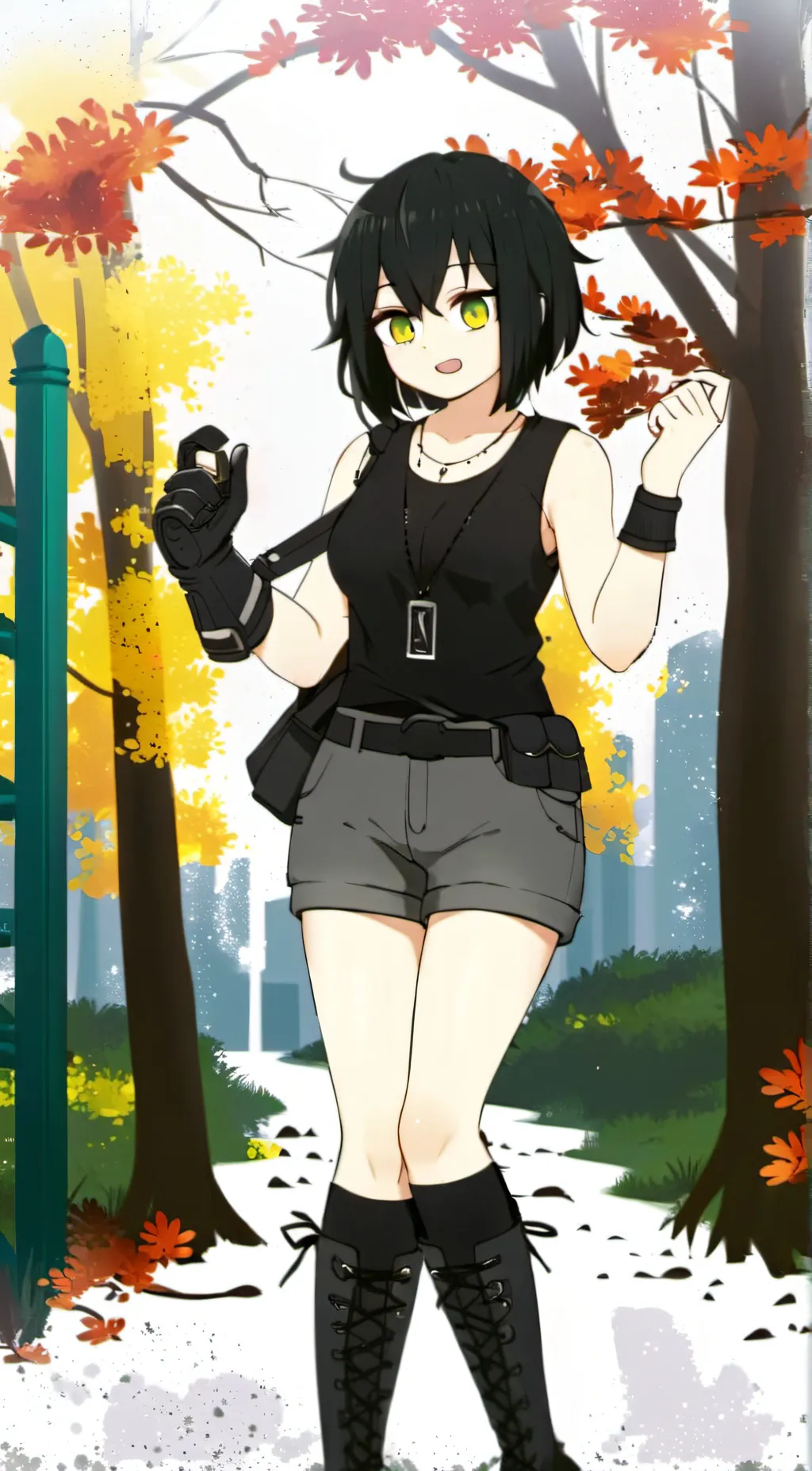 ai character: Spark background