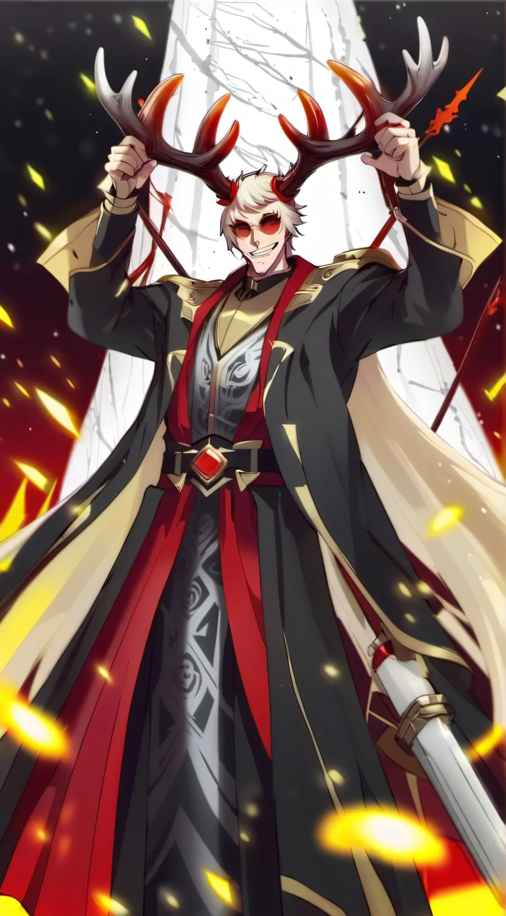 ai character: Alastor  background