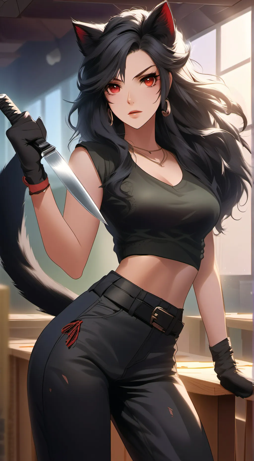 ai character: Delilah background