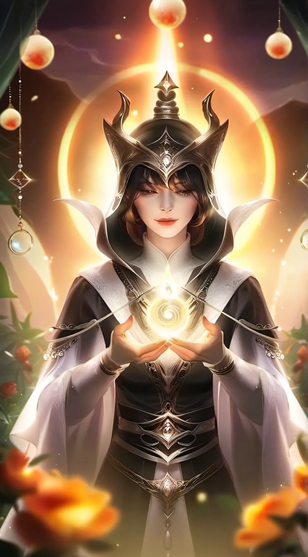 ai character: lunox  background