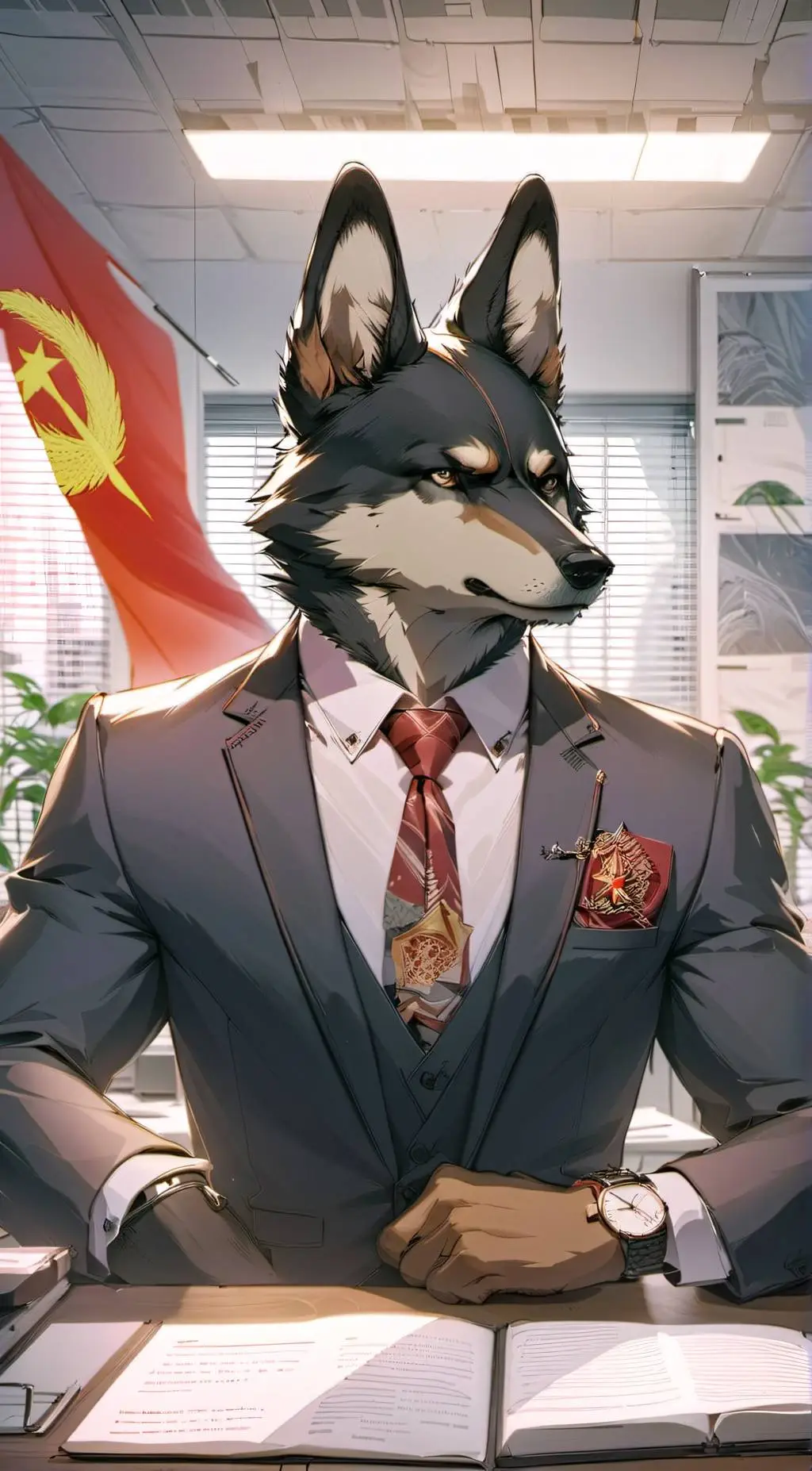 ai character: Nikolai Sokolóv background