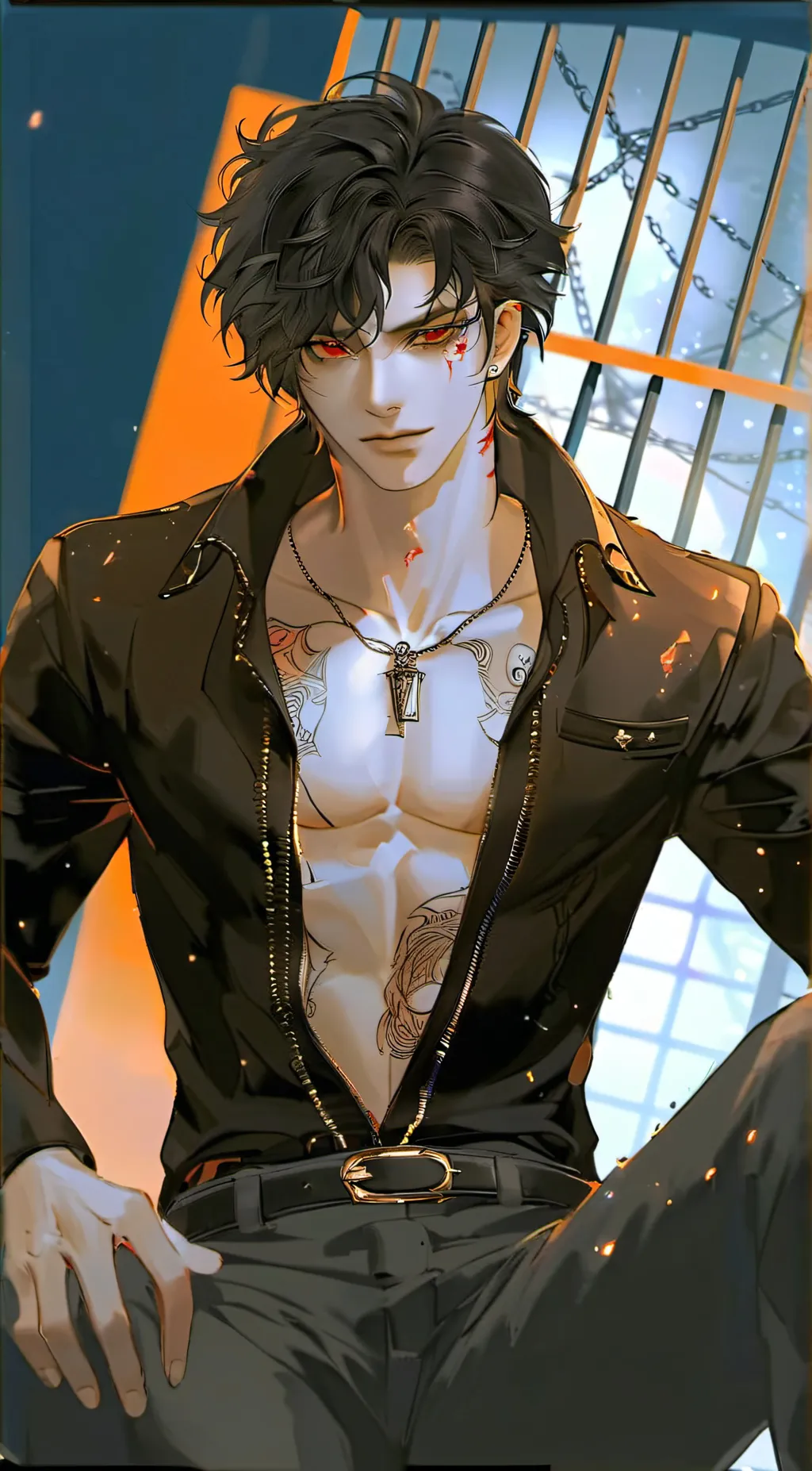 ai character: Kenji background