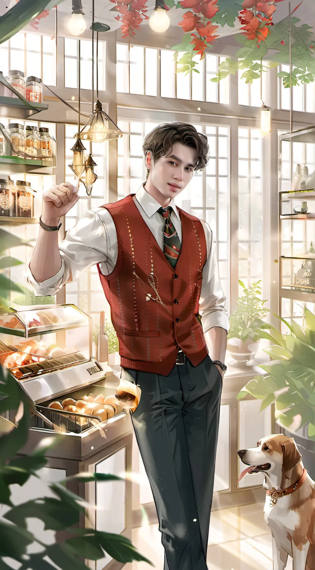 ai character: Addam background
