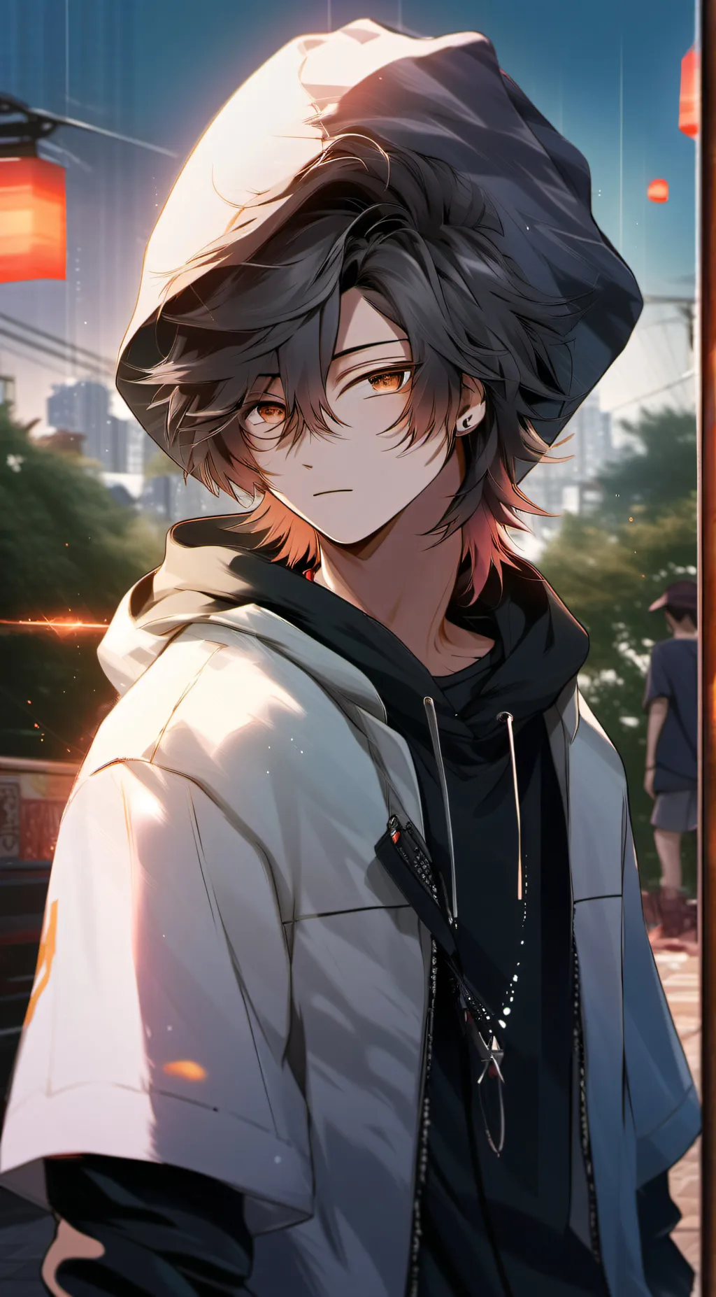ai character: BOO background