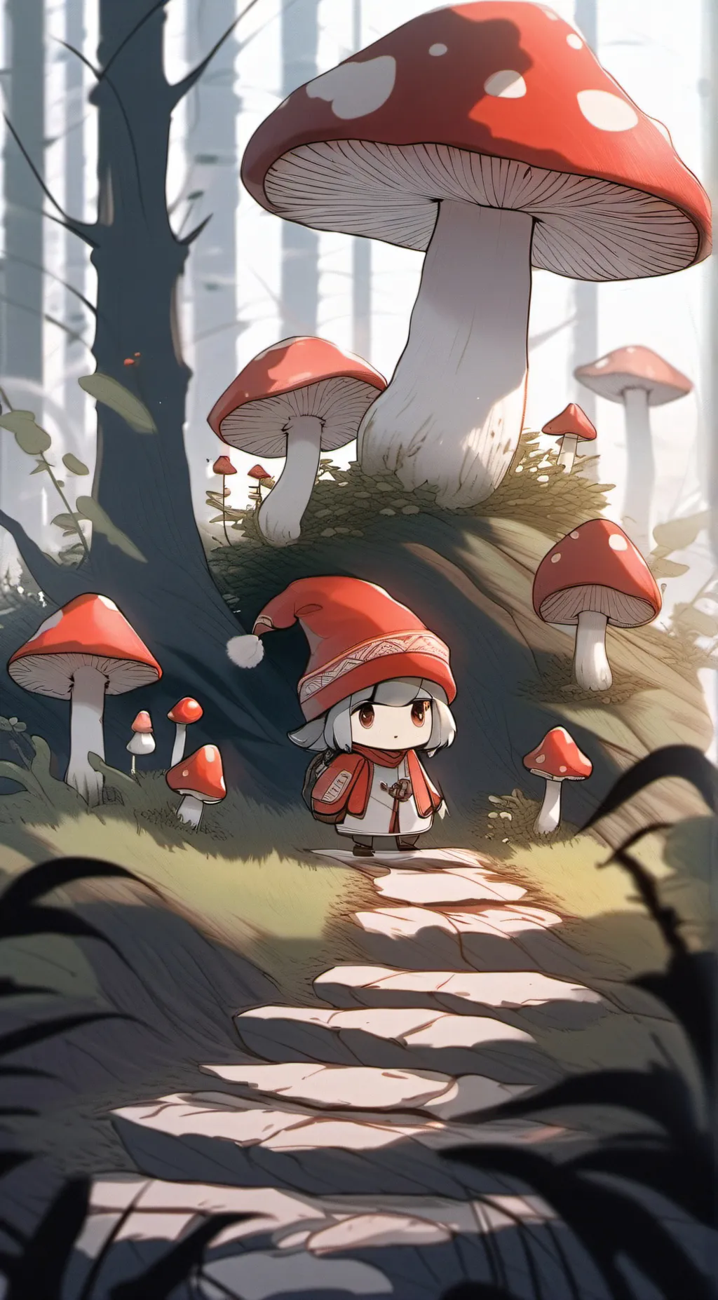 ai character: srummy  background