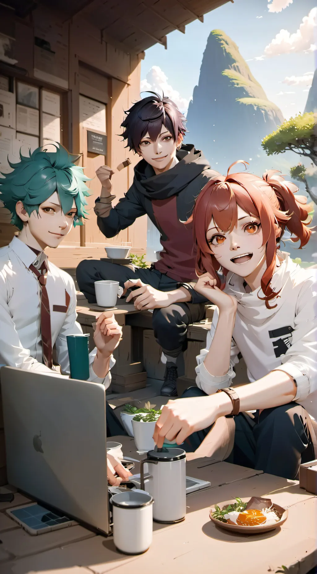 ai character: mha traitor background