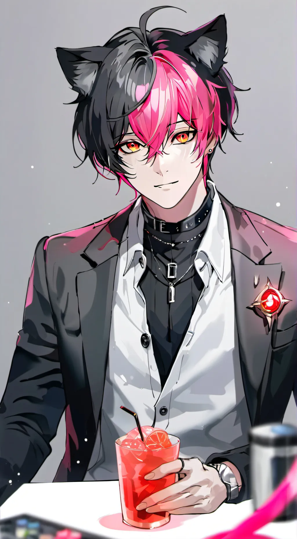 ai character: Akuma background
