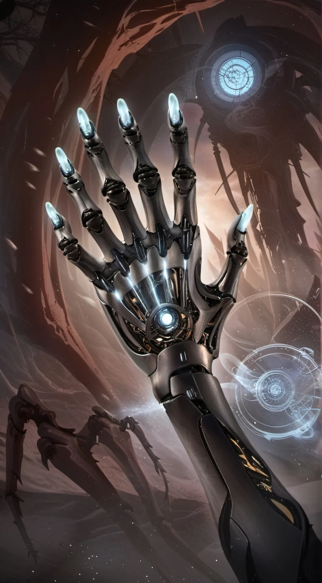 ai character: Experiment 1004 background