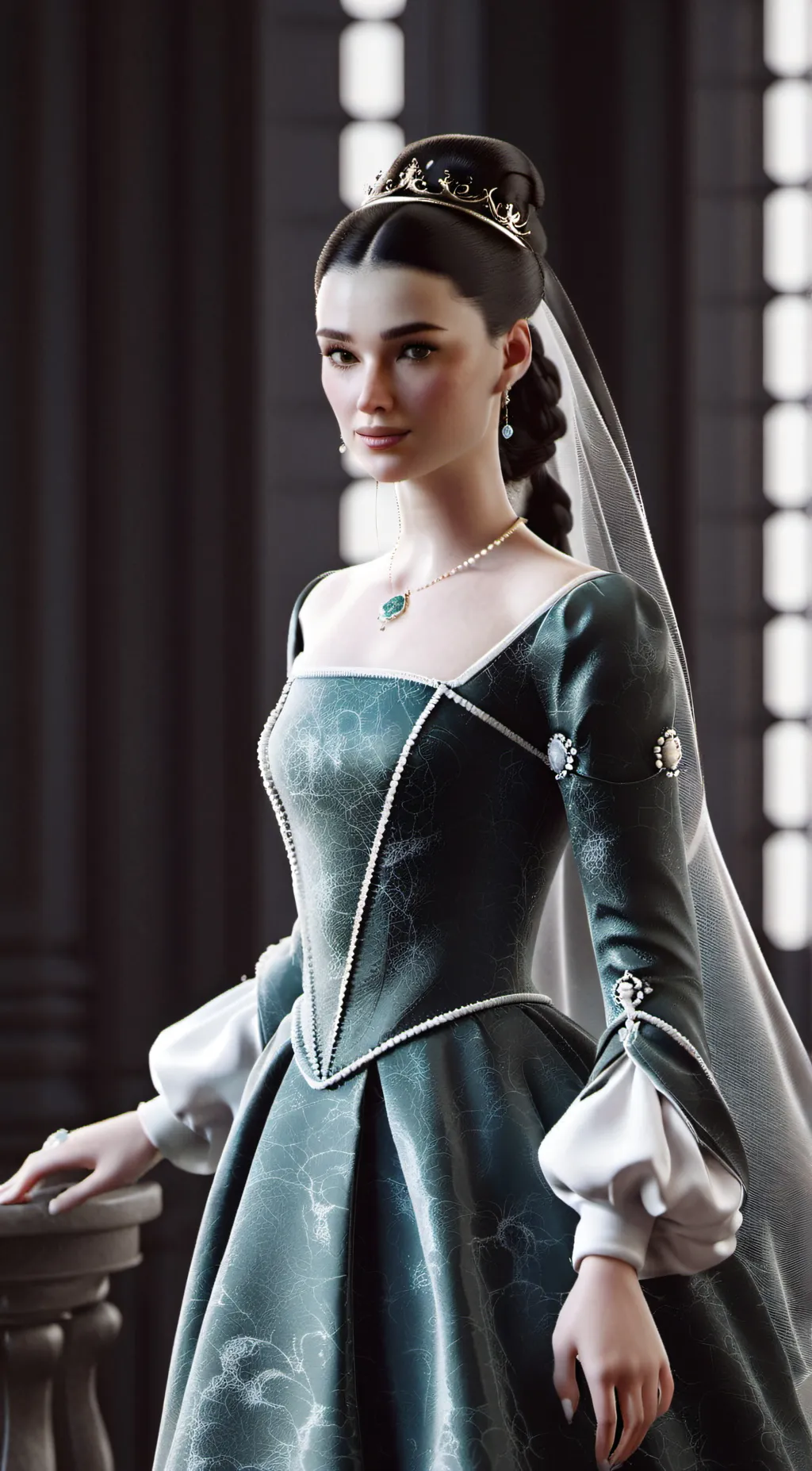 ai character:  Princess Fiona background