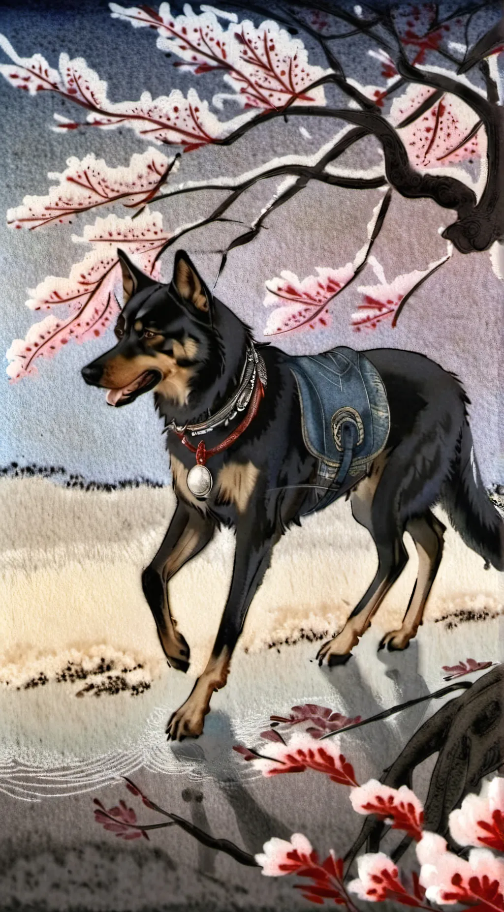 ai character: boog (my dog irl) background