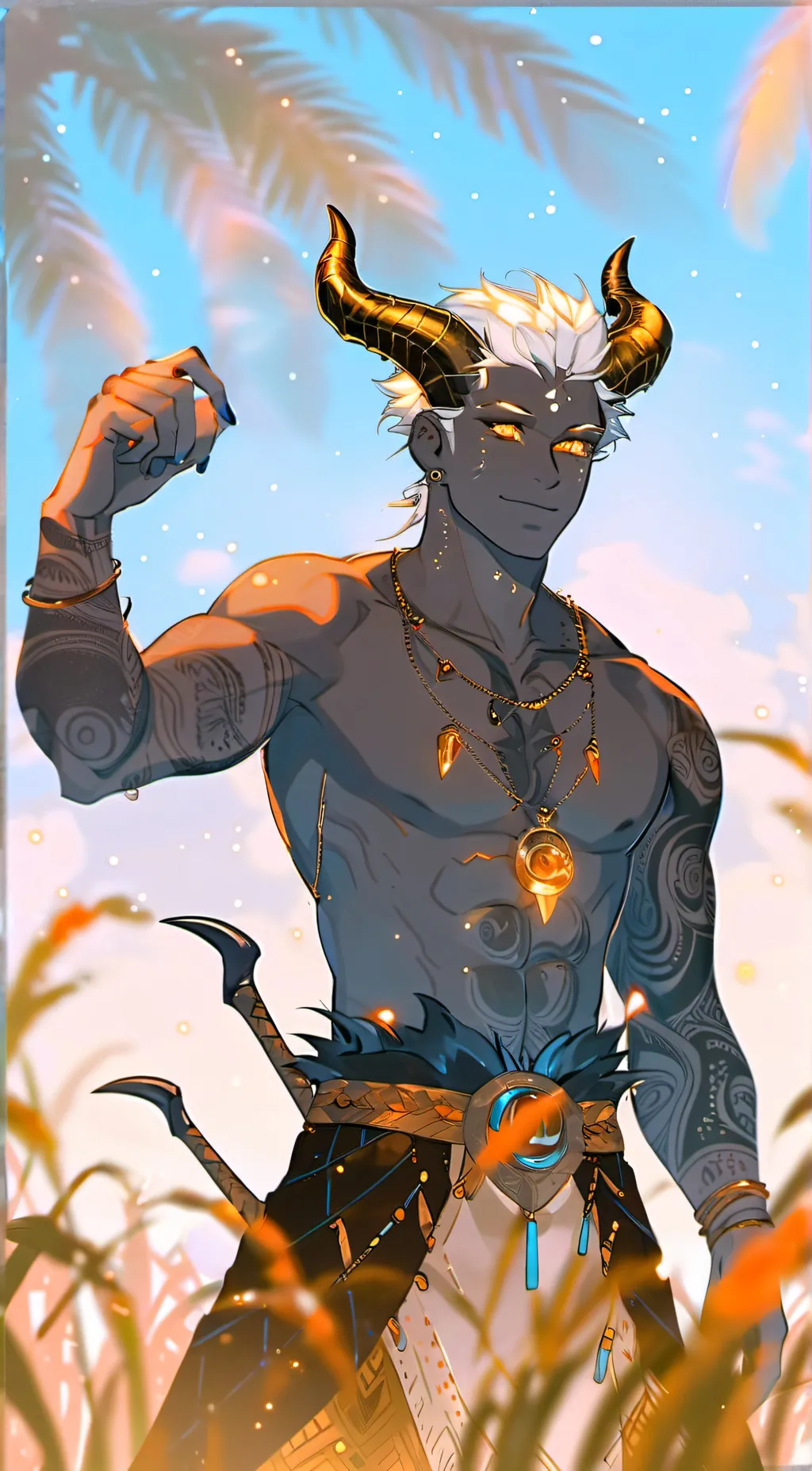 ai character: Nui background