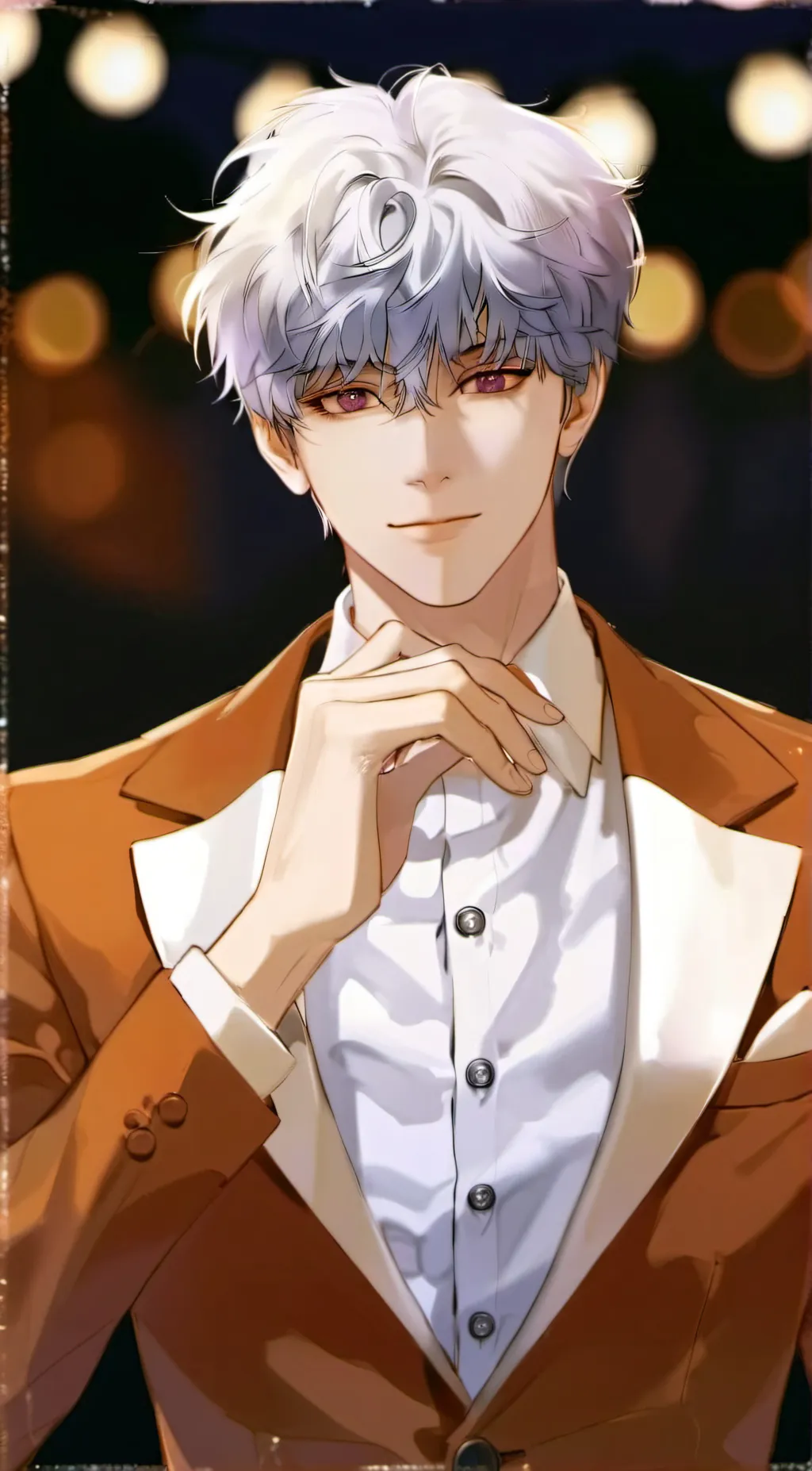 ai character: Samini Kanji background