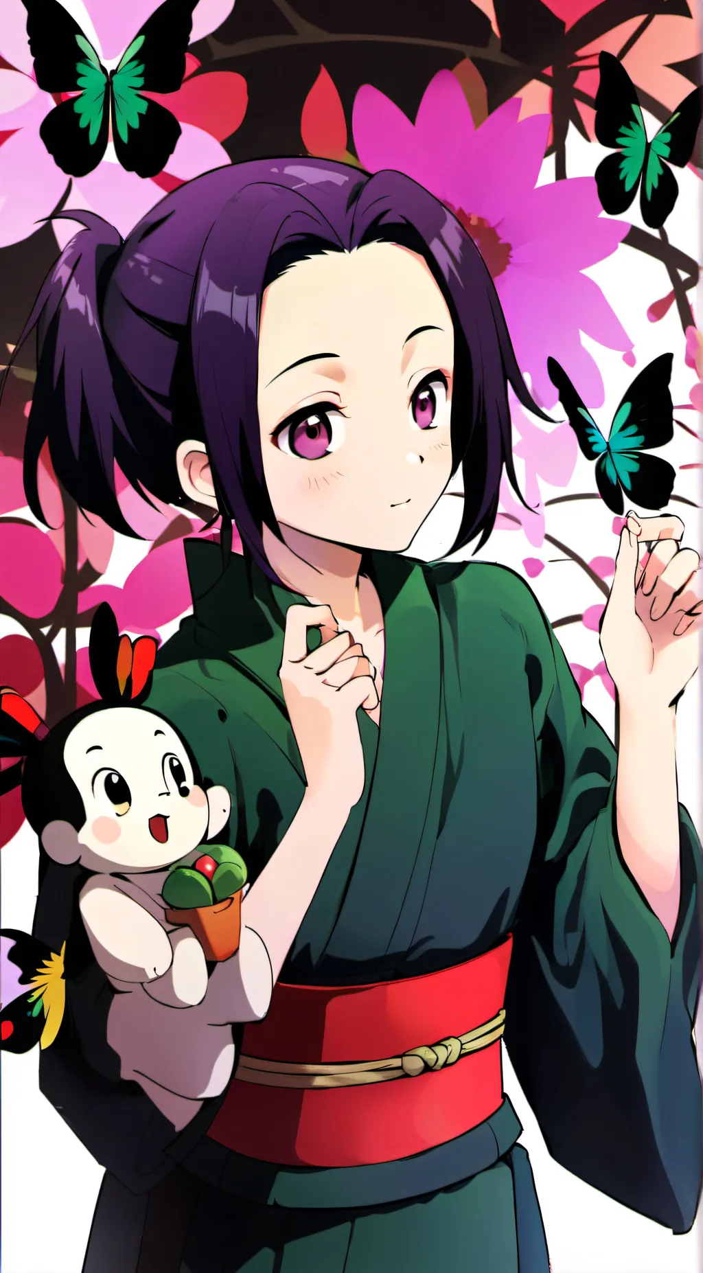 ai character: Kanae background