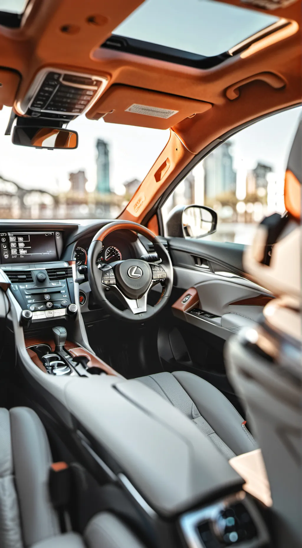 ai character: Lexus NX 300 background
