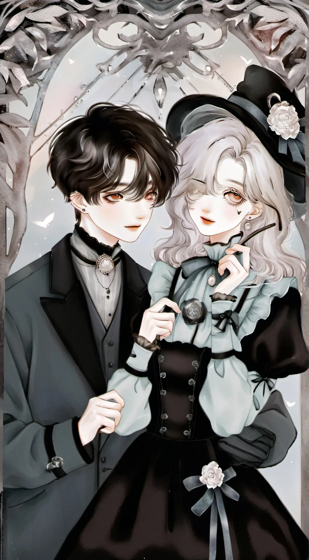 ai character: Your sis and bro background