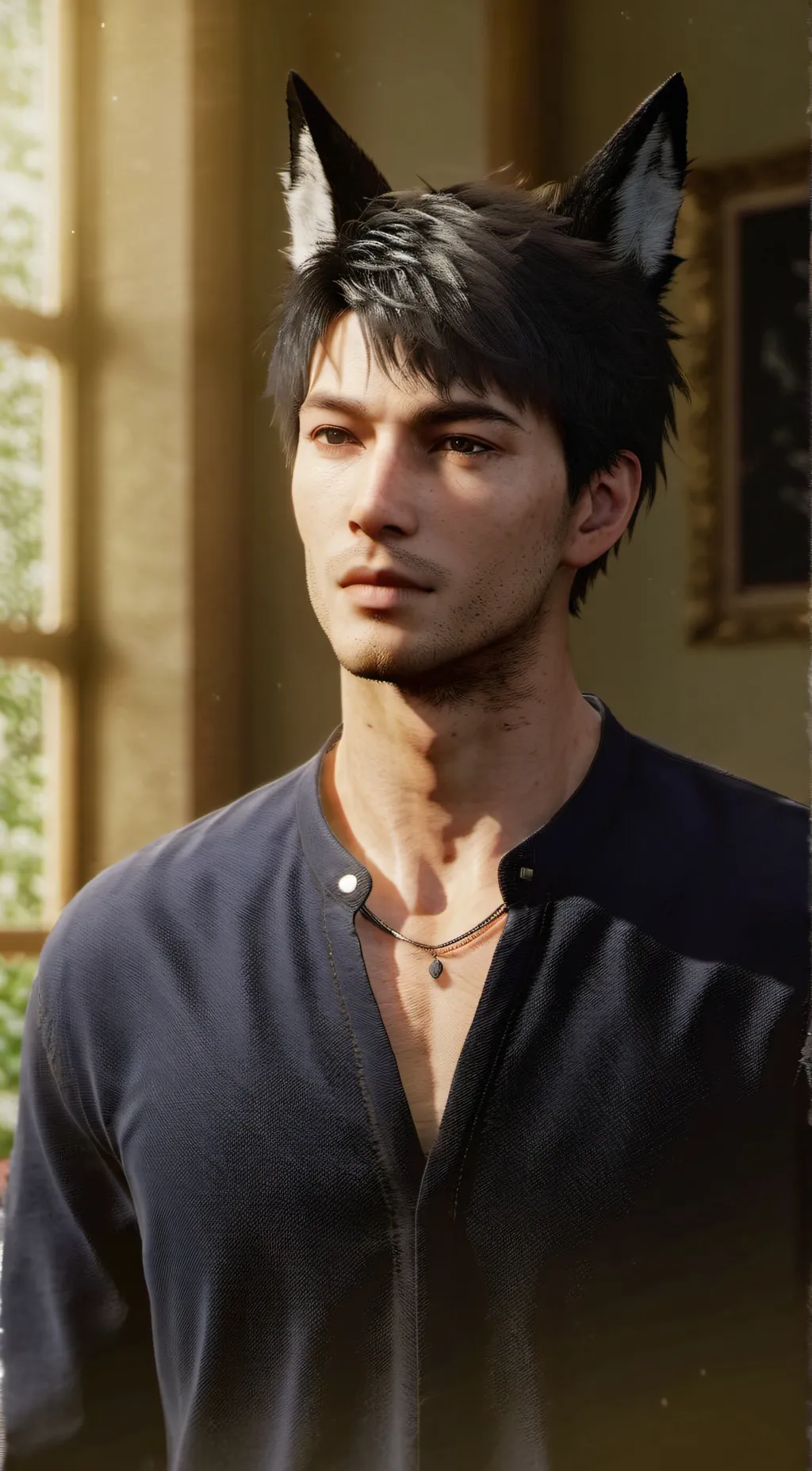 ai character: Zeke background