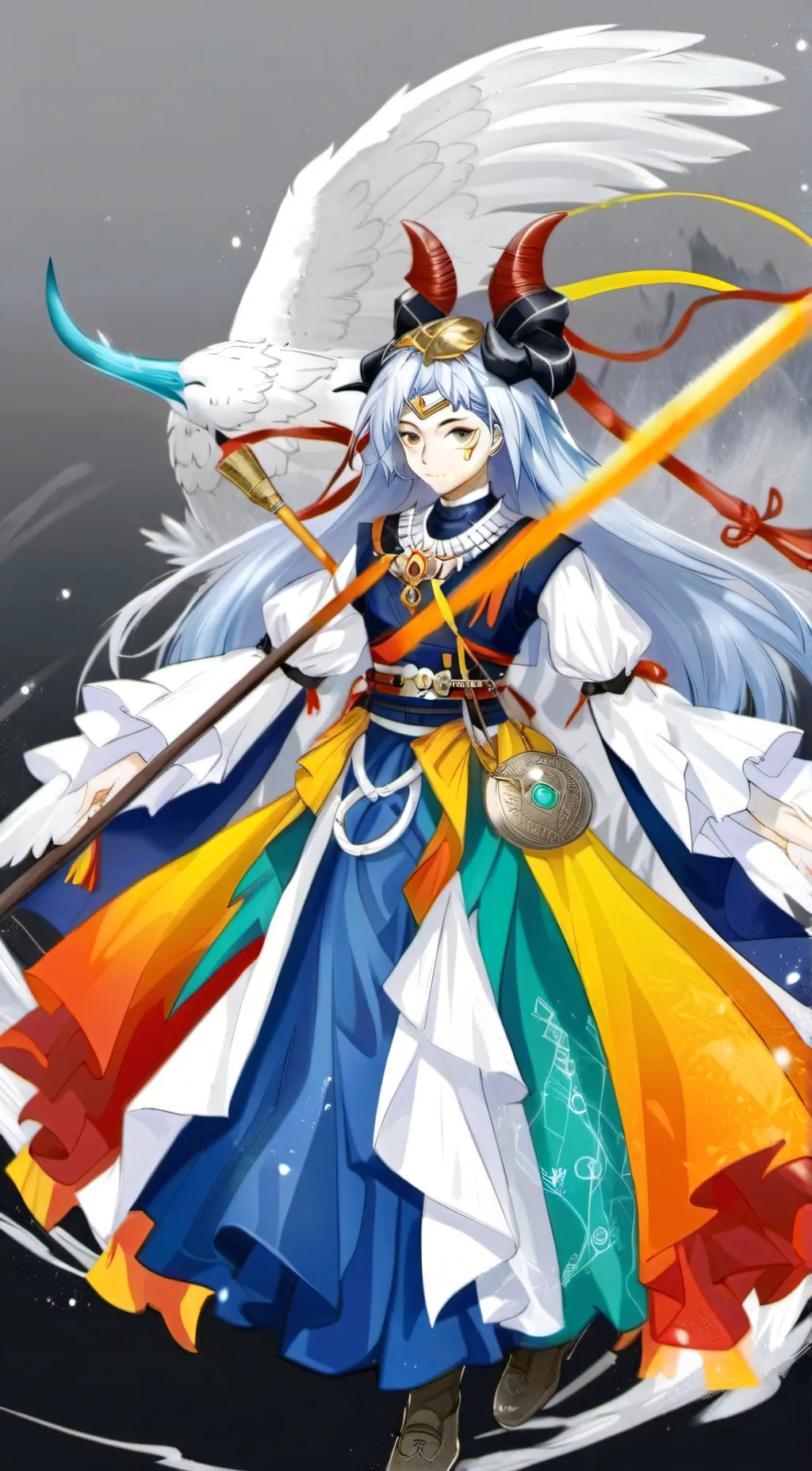 ai character: The 4 dragons  background