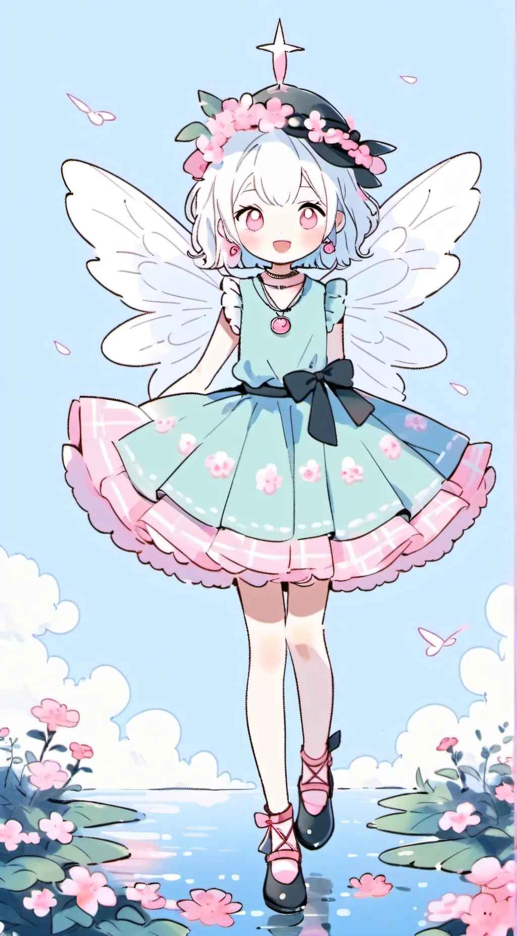 ai character: opal background