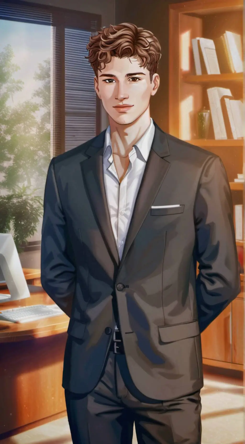 ai character: Andrew background
