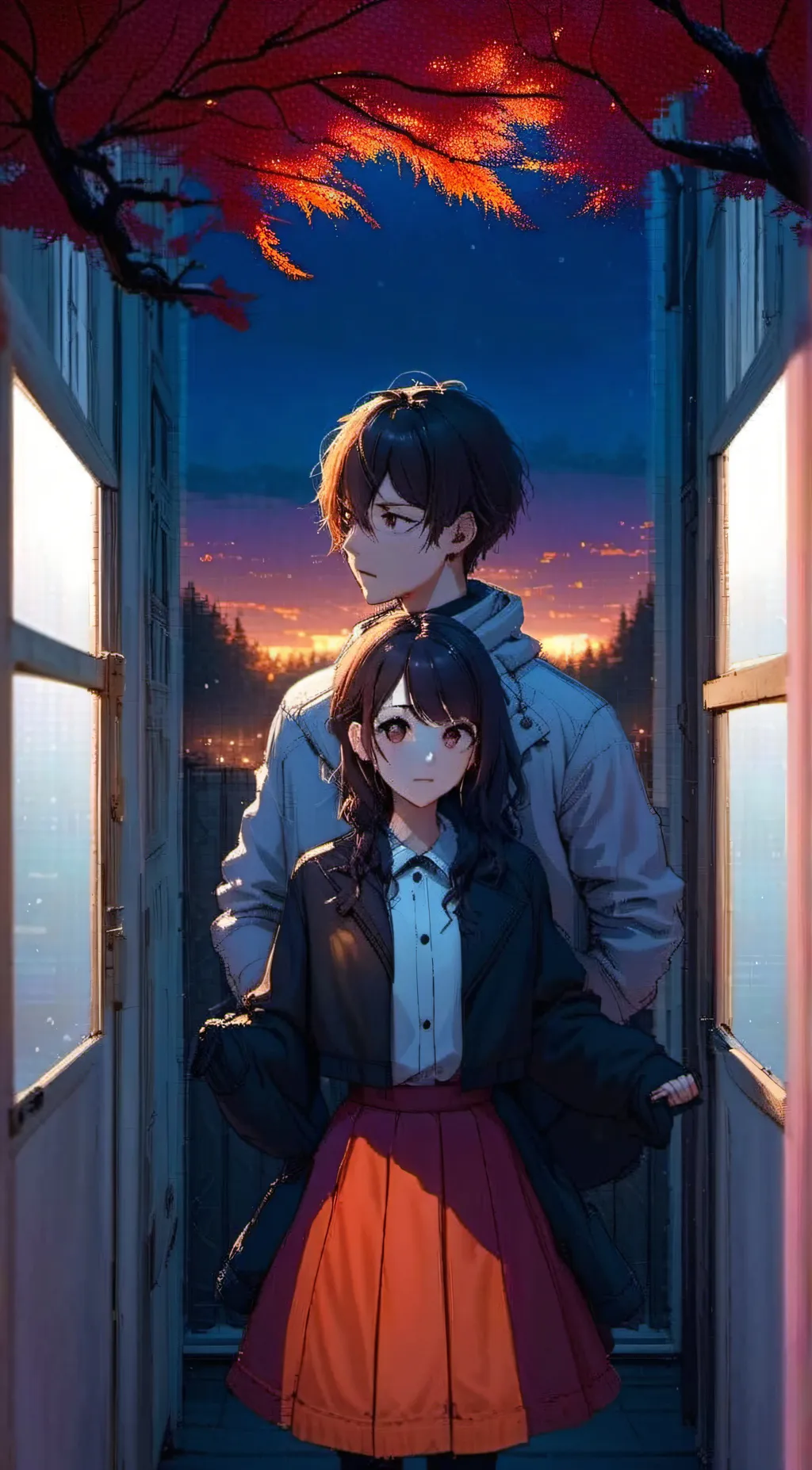 ai character: Angelia and Alex background