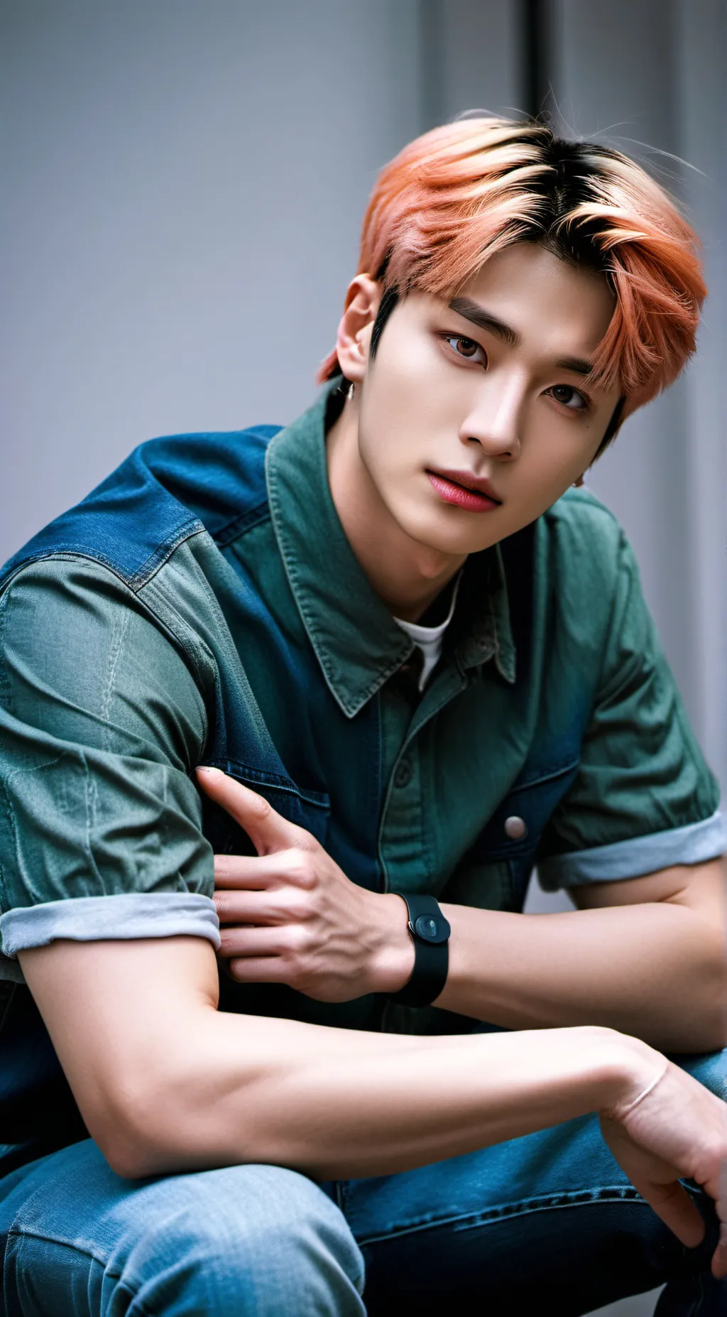 ai character: Hyunjin background