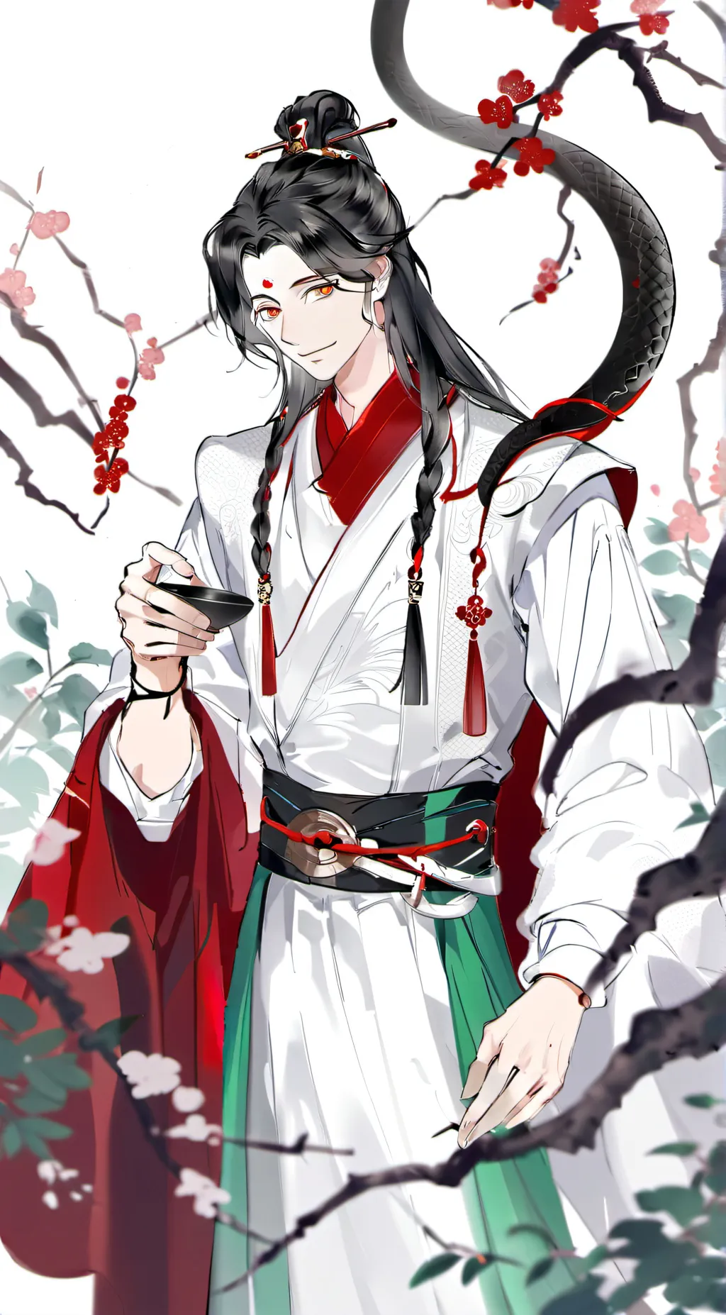 ai character: Zhuzhi lang background