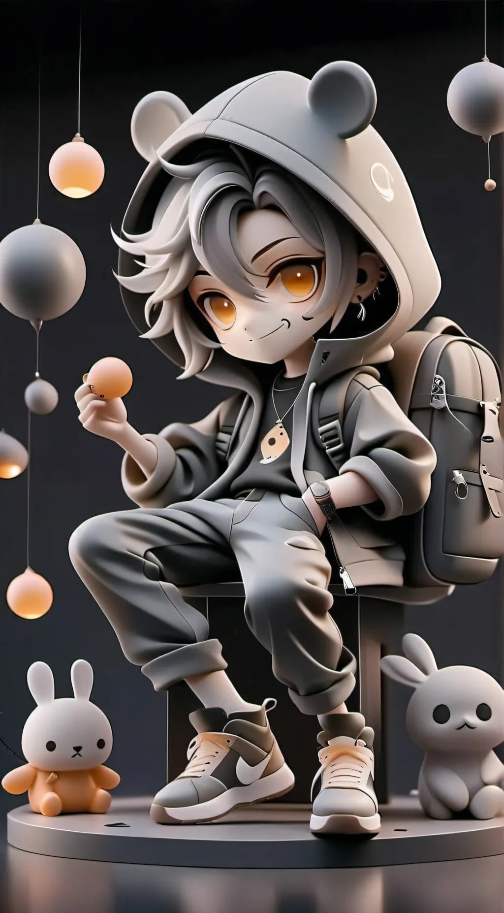 ai character: annoying dude. background