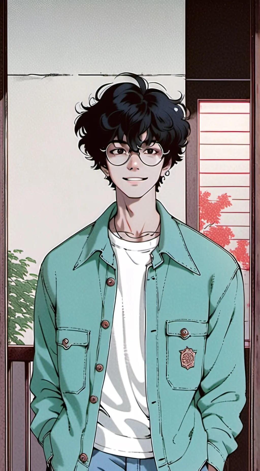 ai character: leo background