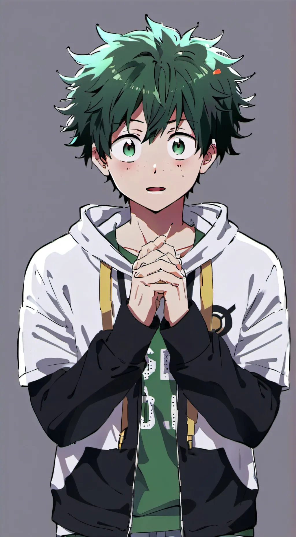 ai character: Deku background