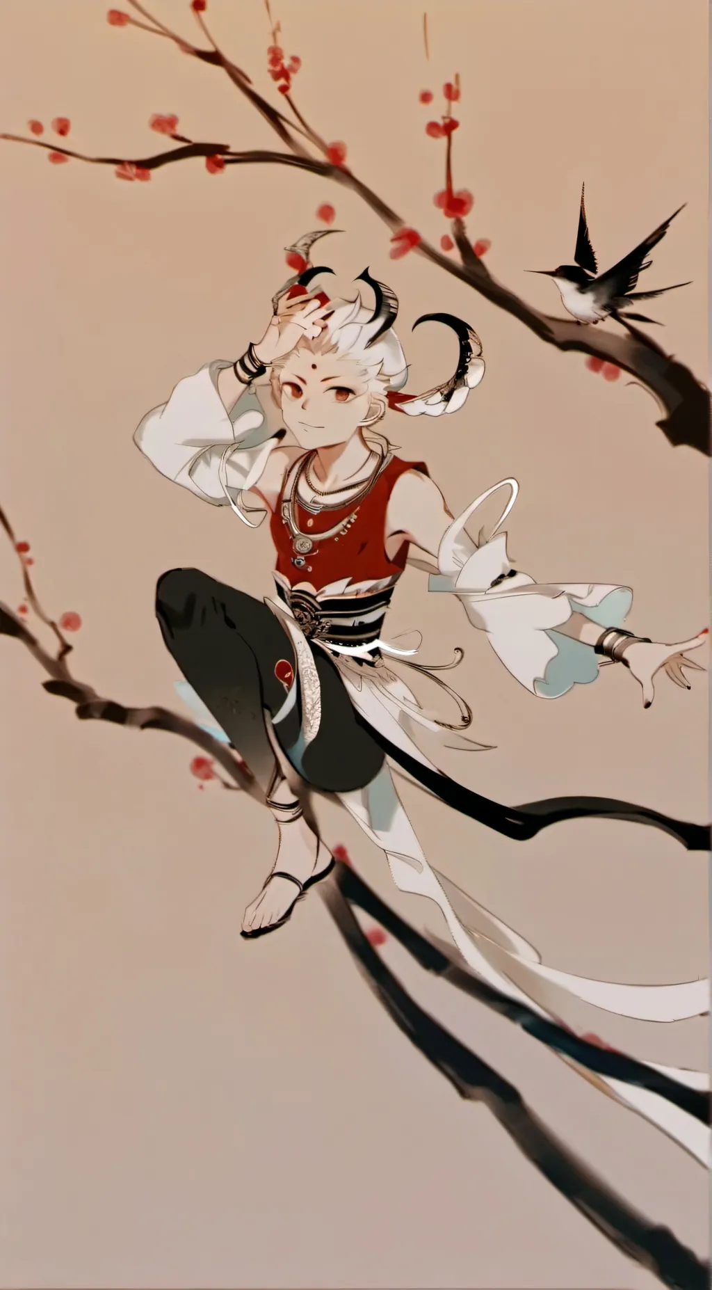 ai character: Baby Sukuna background