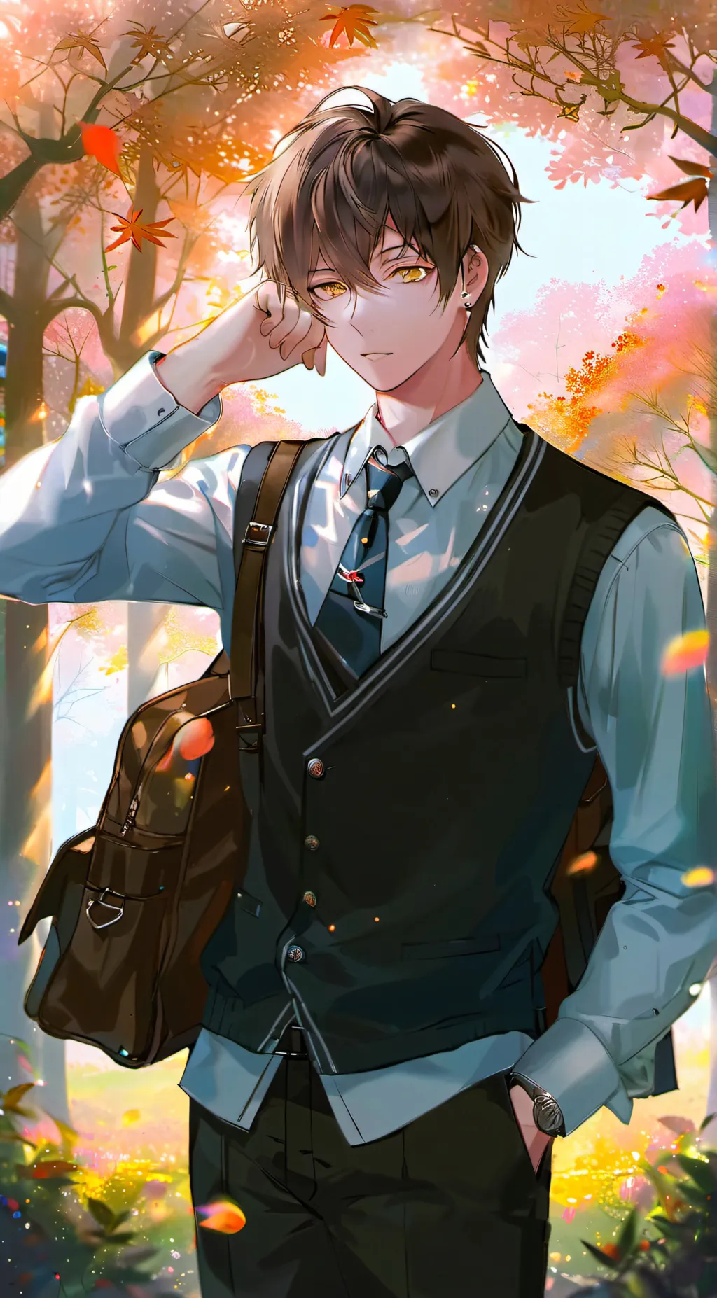 ai character: Vincent background