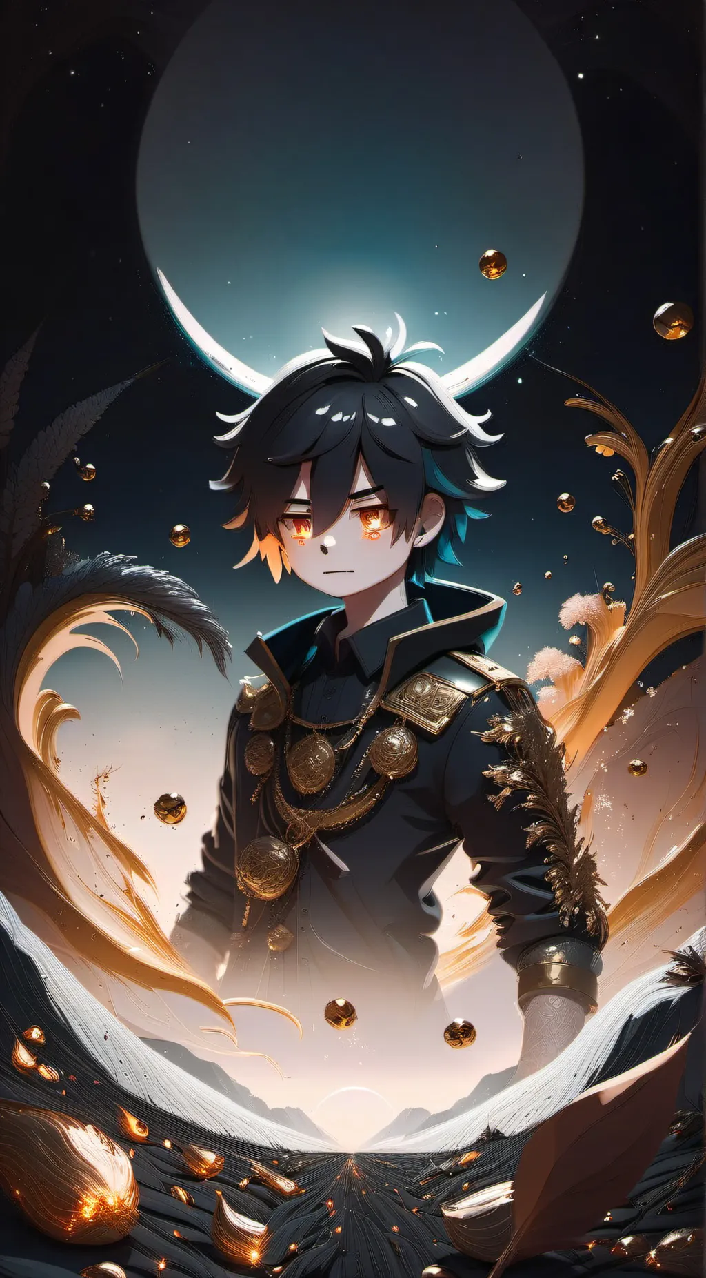 ai character: ❣axel_gacha❣ background