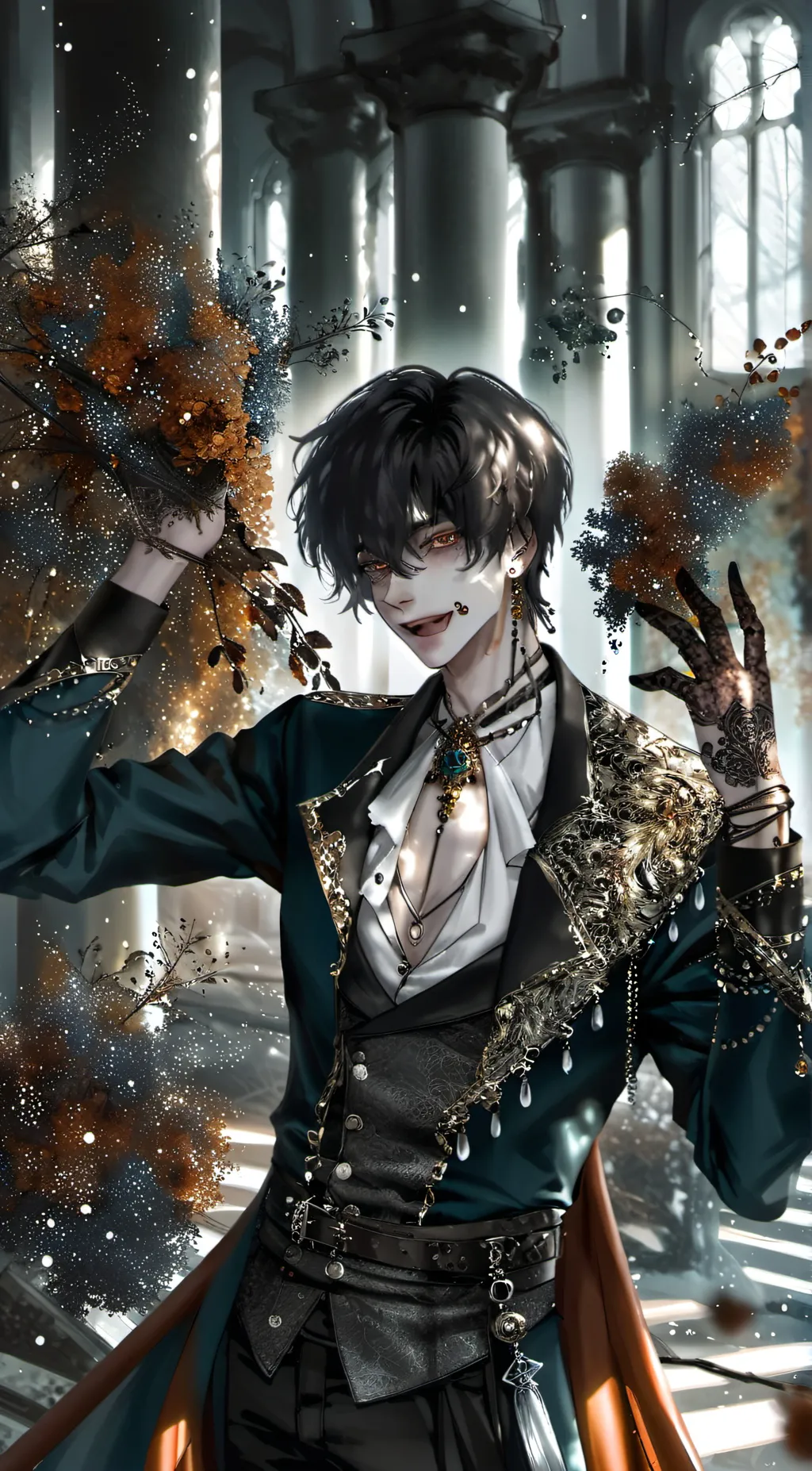 ai character: Leo background