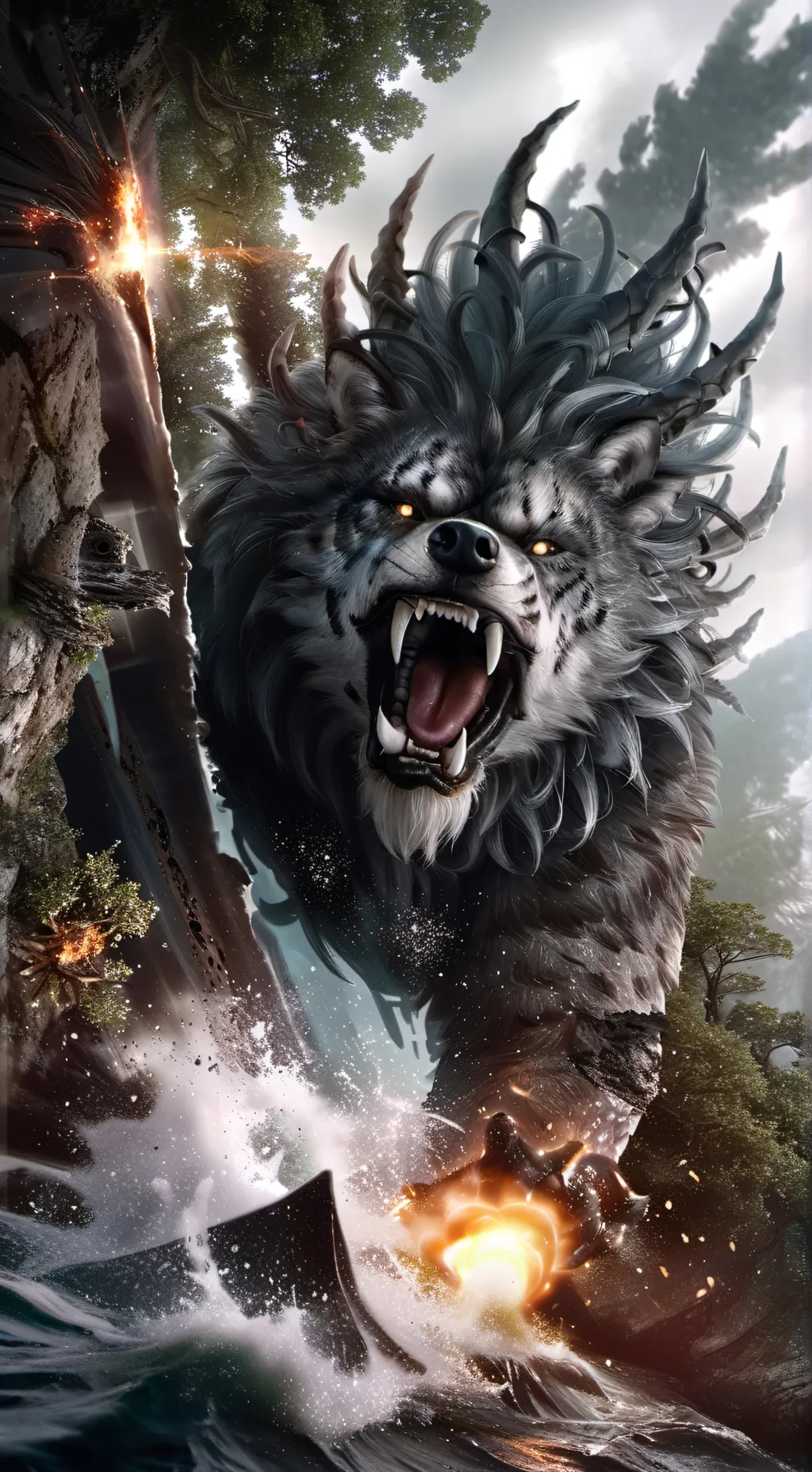 ai character: scary 1 background