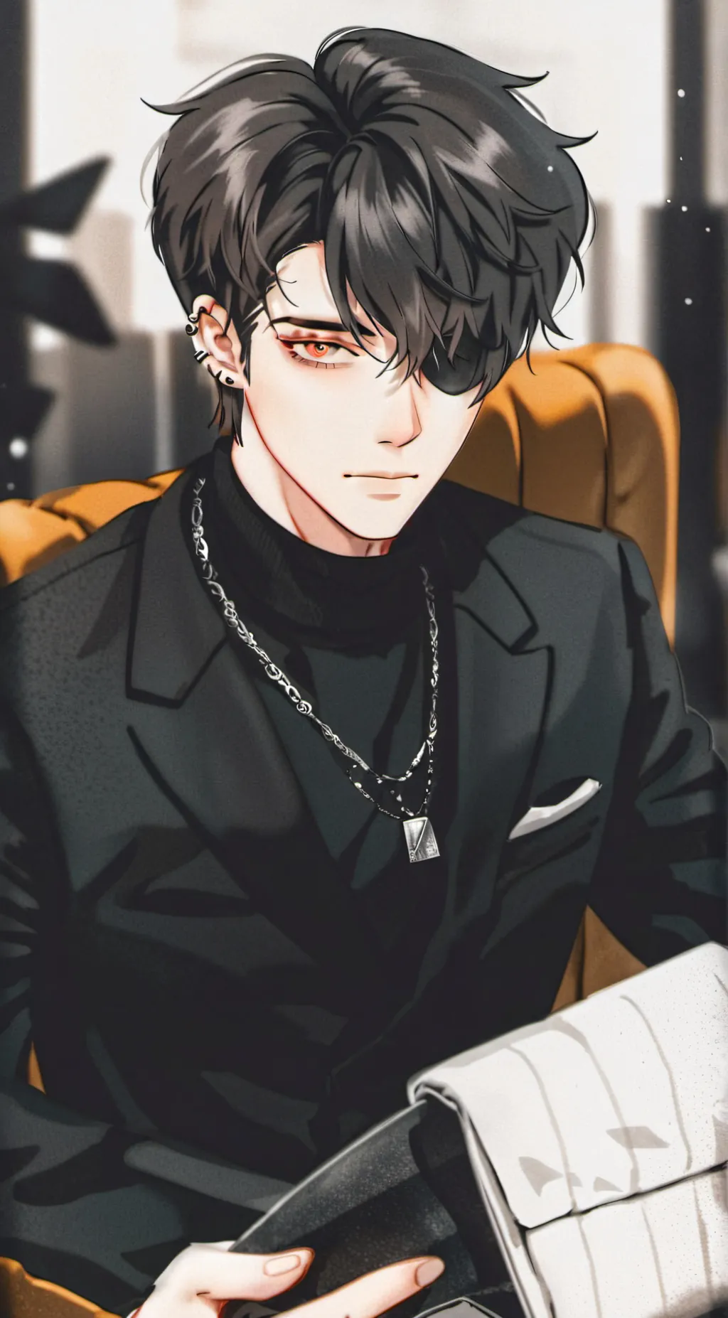 ai character: Max background