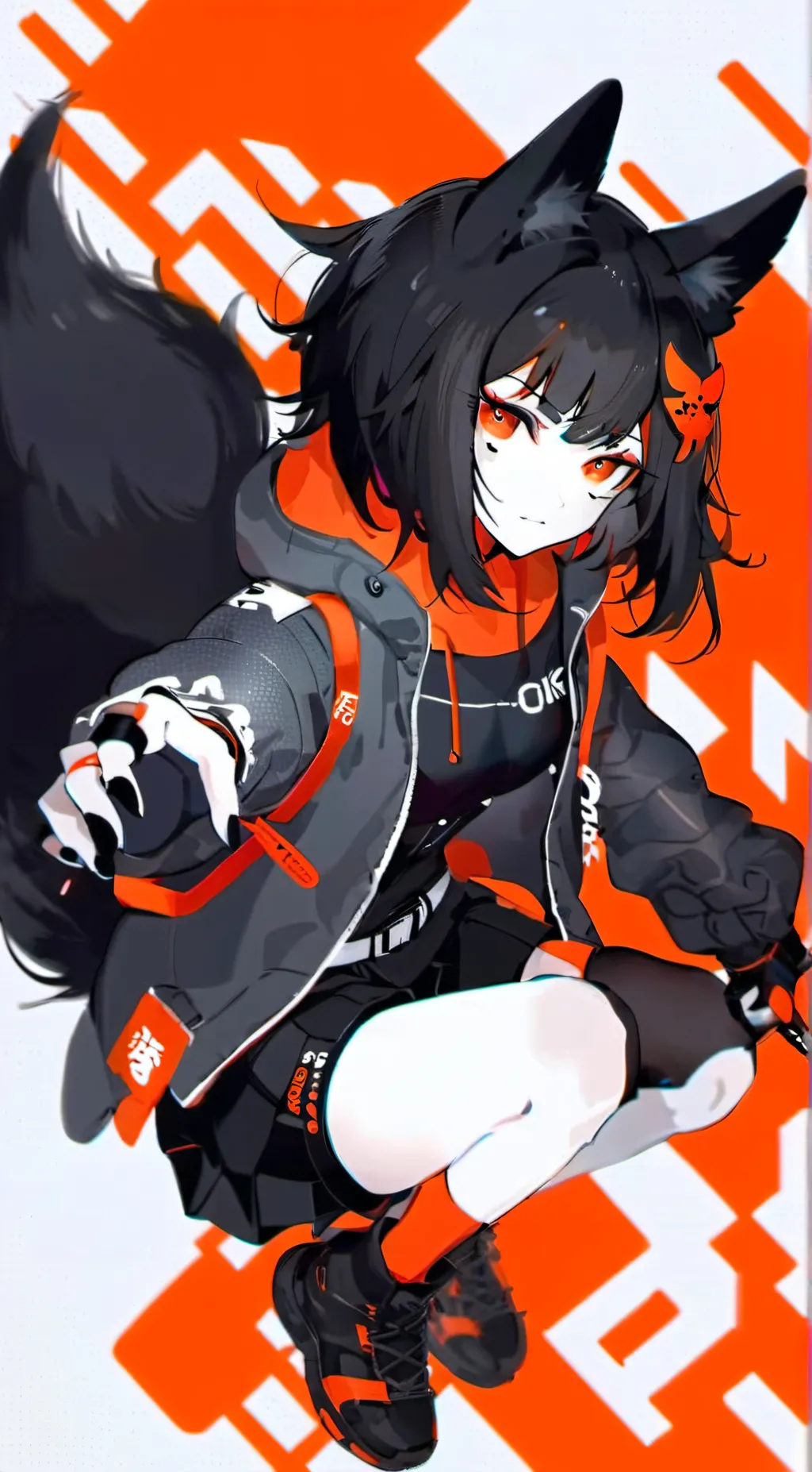 ai character: Hiraka background