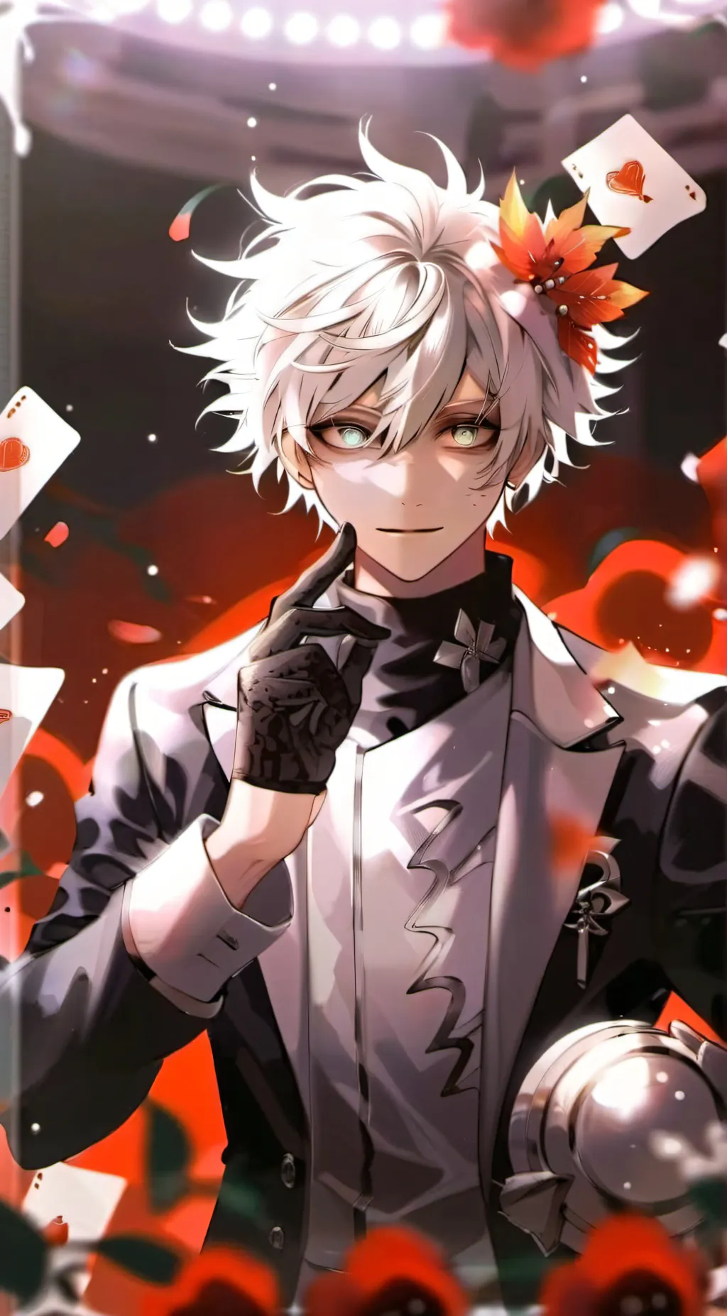 ai character: Master bakugo background