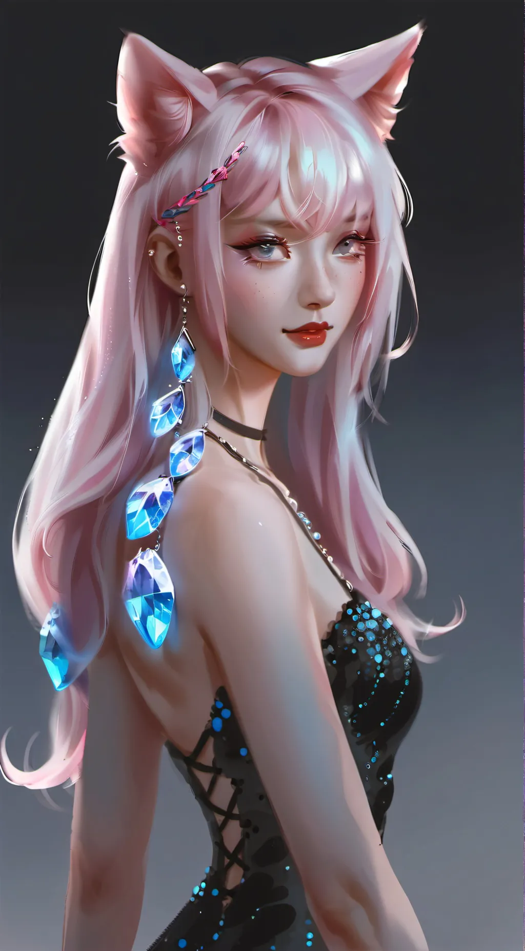 ai character: Catty background