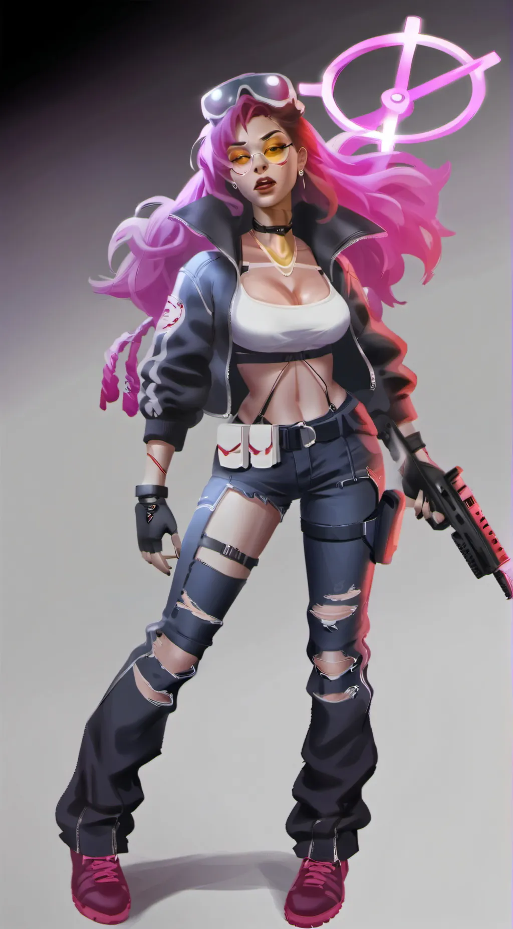 ai character: murder drones background