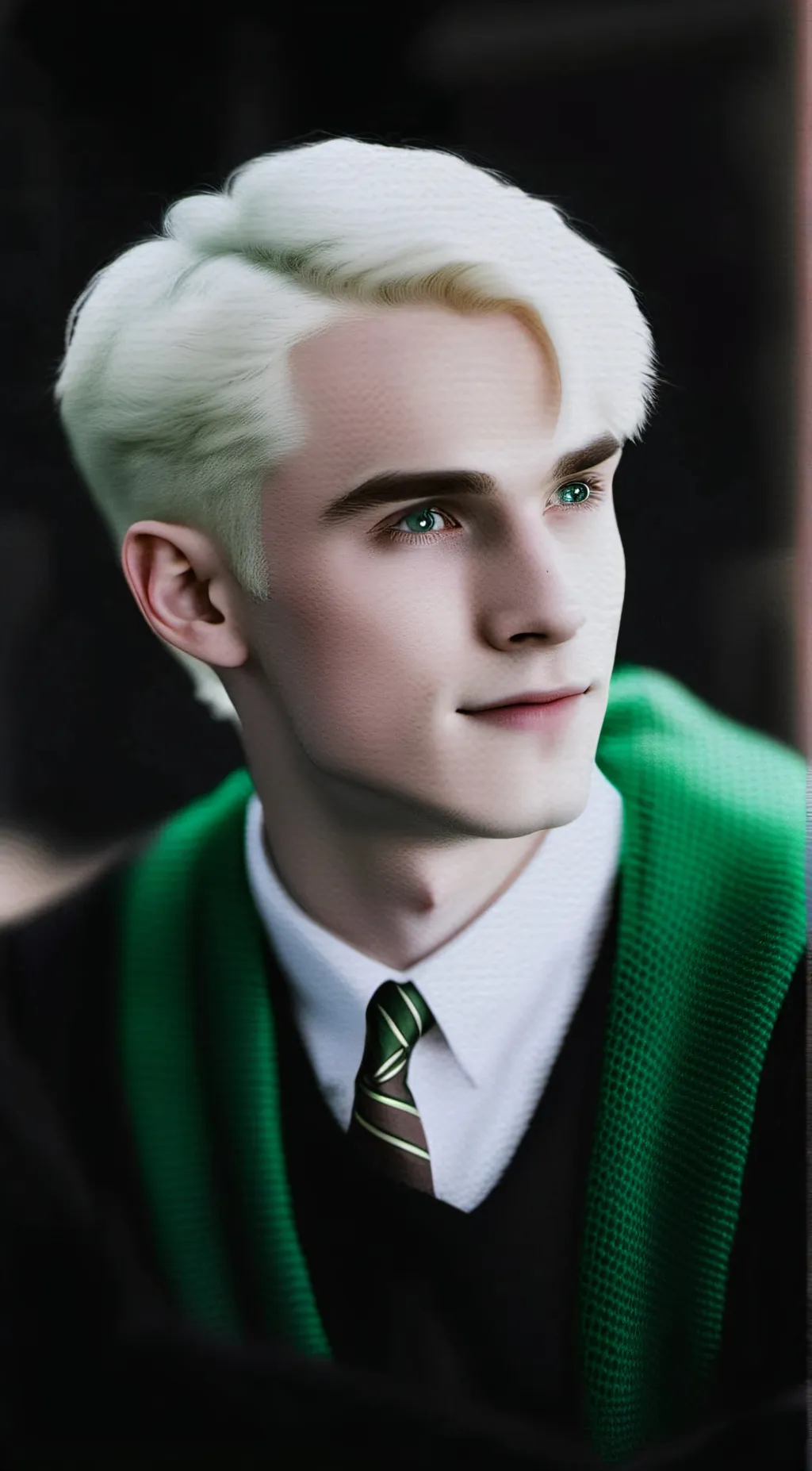 ai character: Draco Malfoy  background