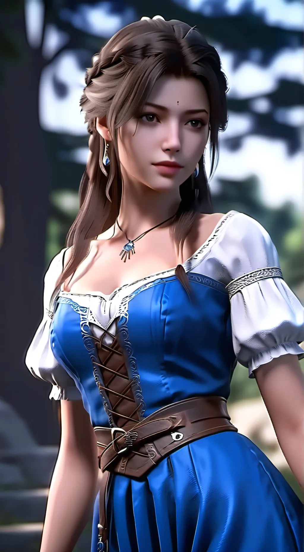 ai character: Belle background