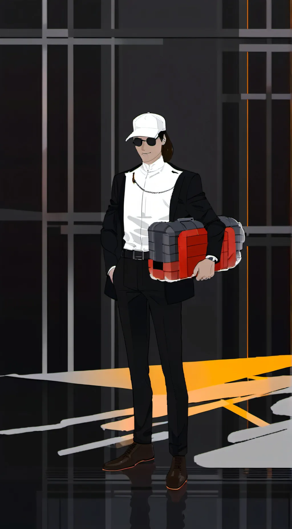 ai character: Tops background
