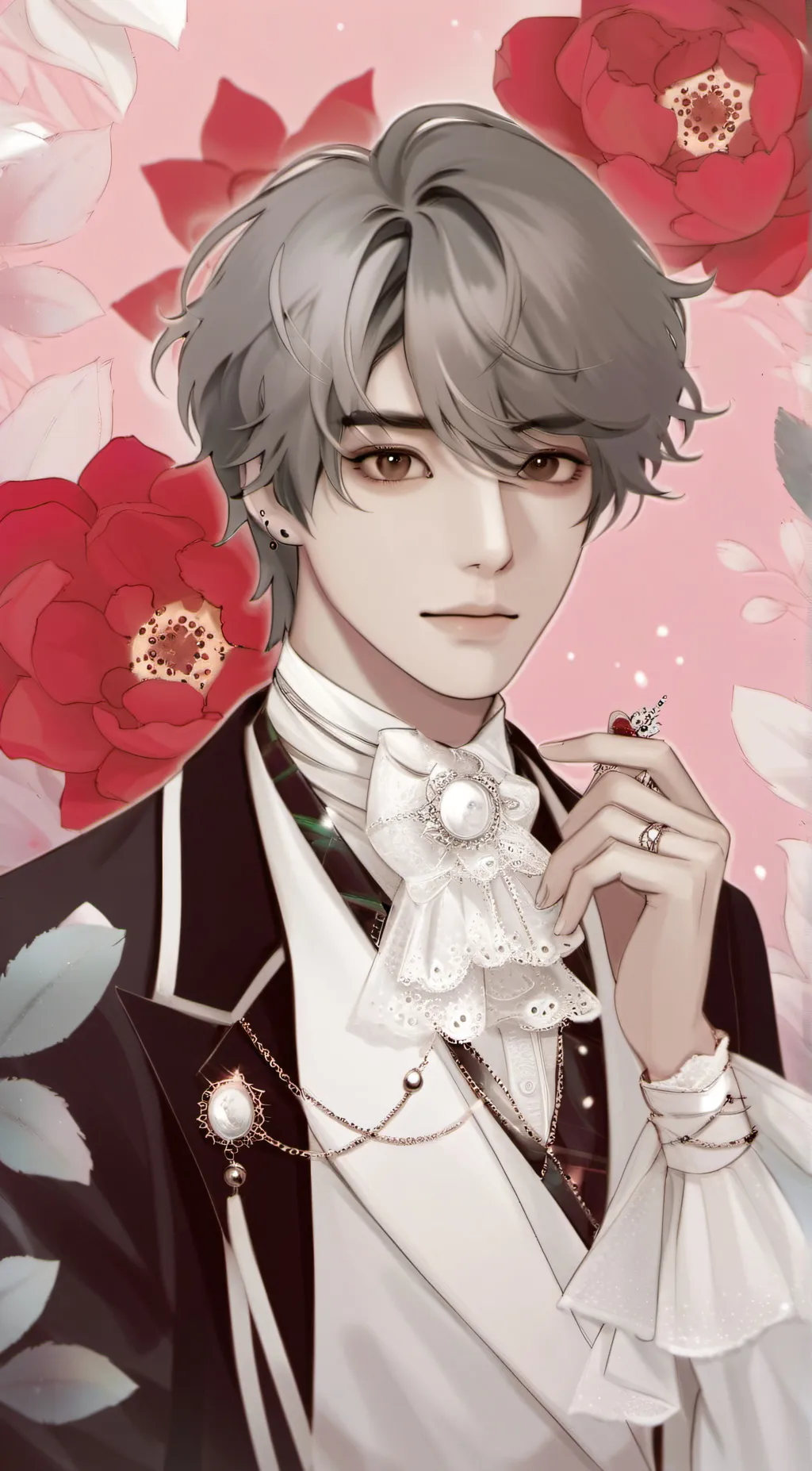 ai character: Nobuhiko Okamoto background