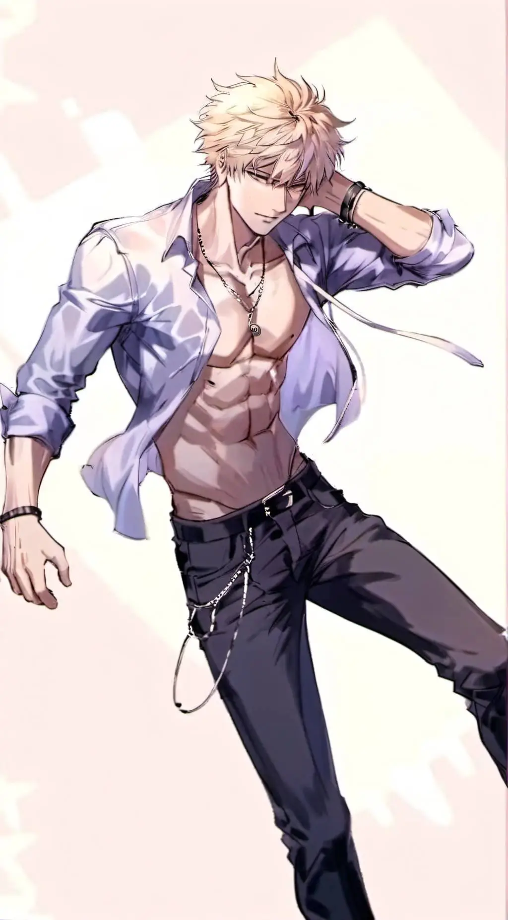 ai character: Bakugou katsuki  background