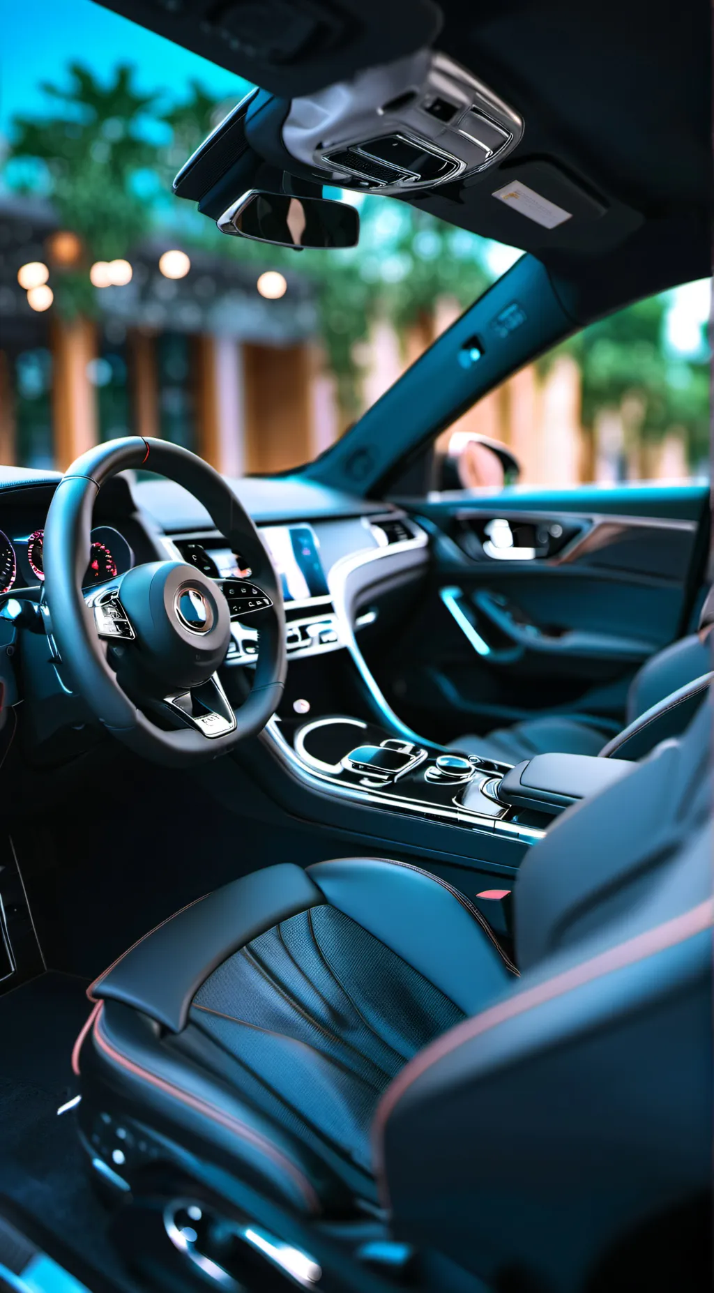 ai character: You’re car  background