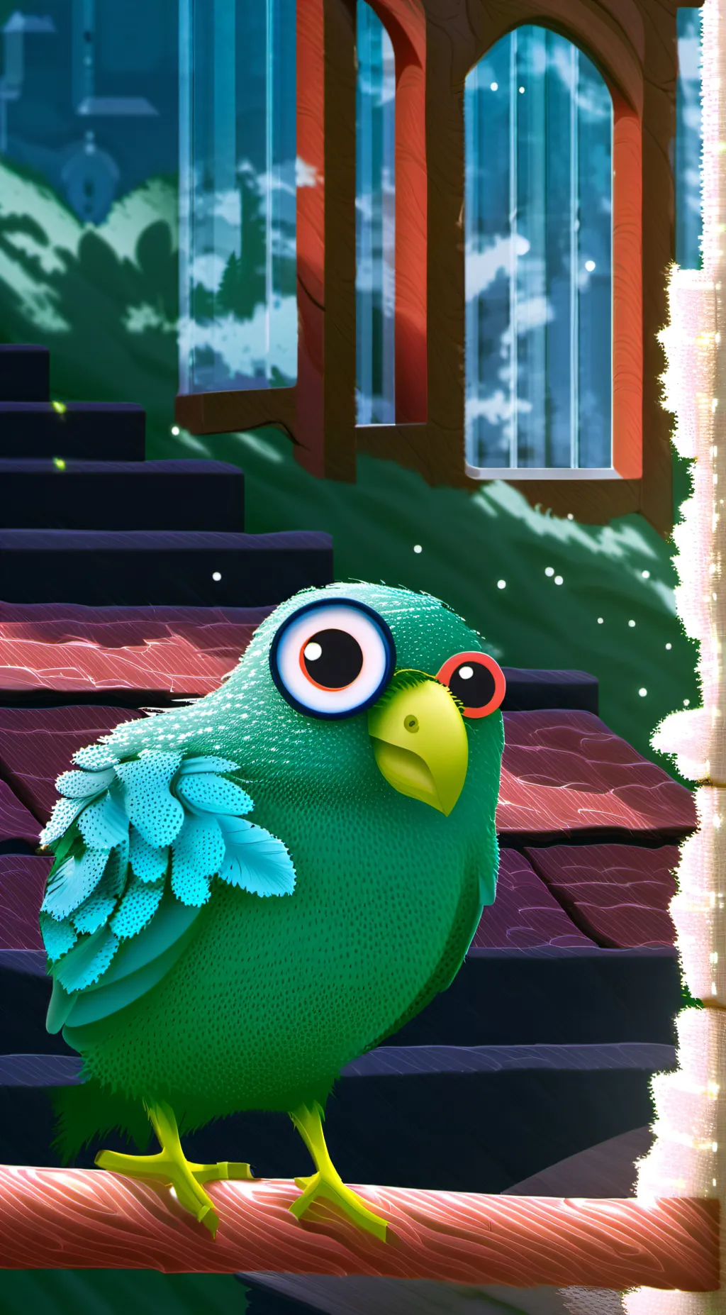 ai character: Duolingo background