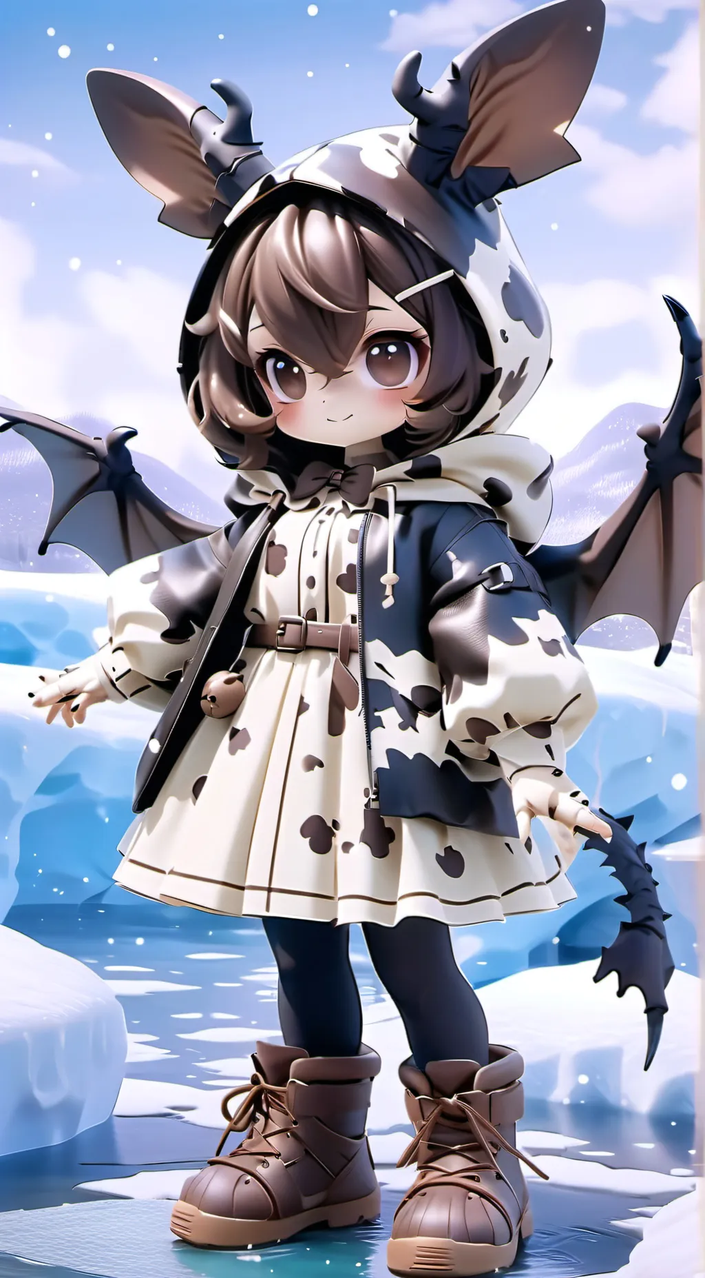 ai character: Miss biscuit  background