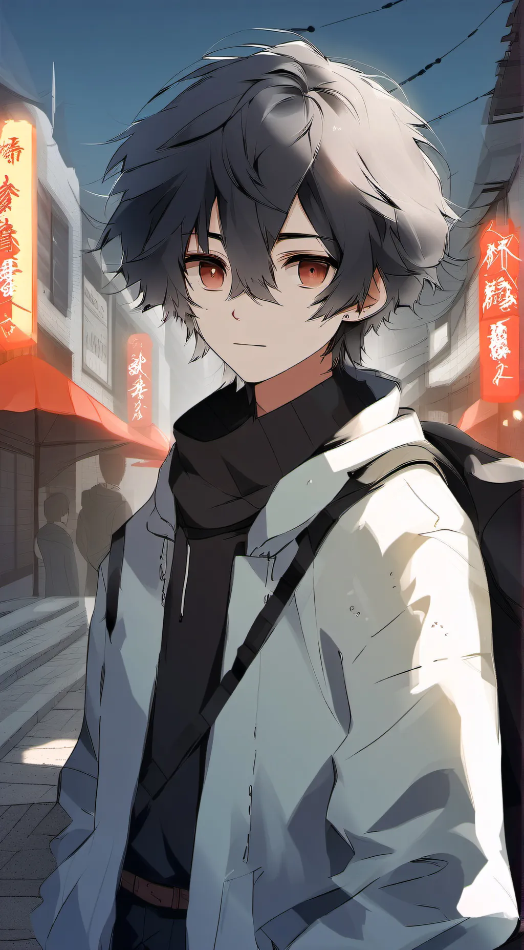ai character: Mafia gang background