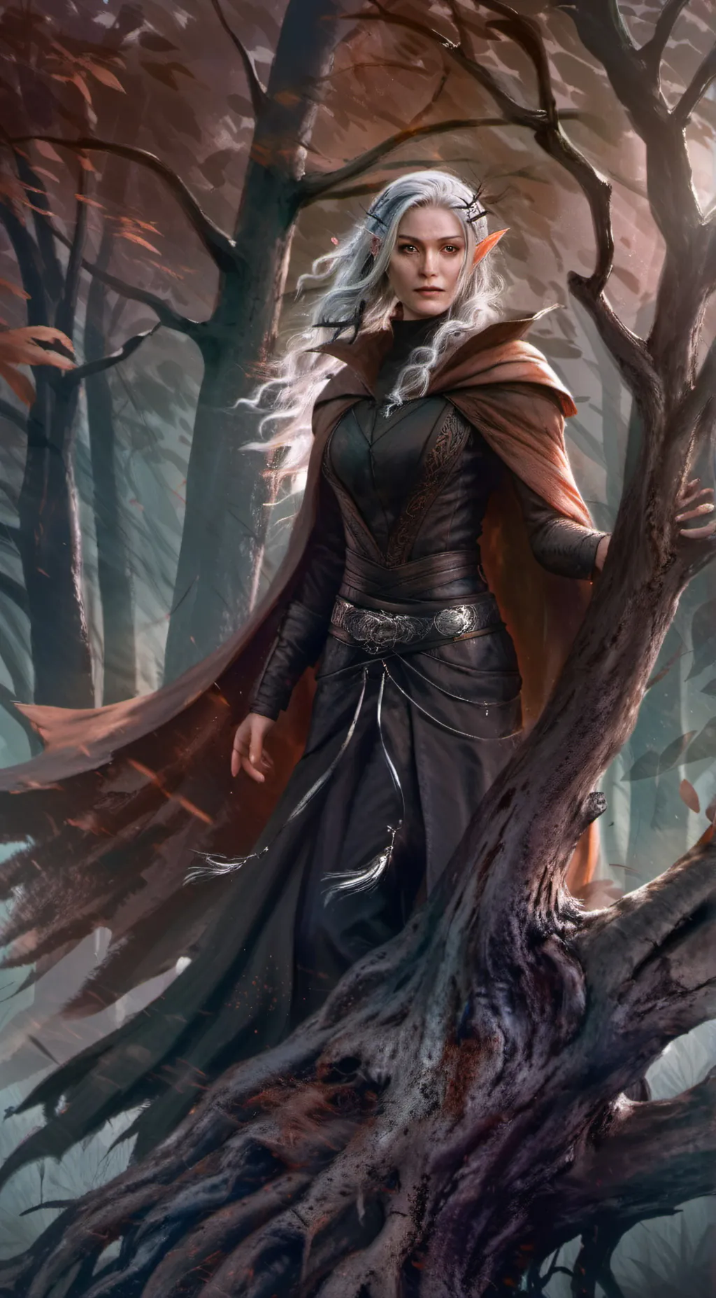 ai character: Elara background