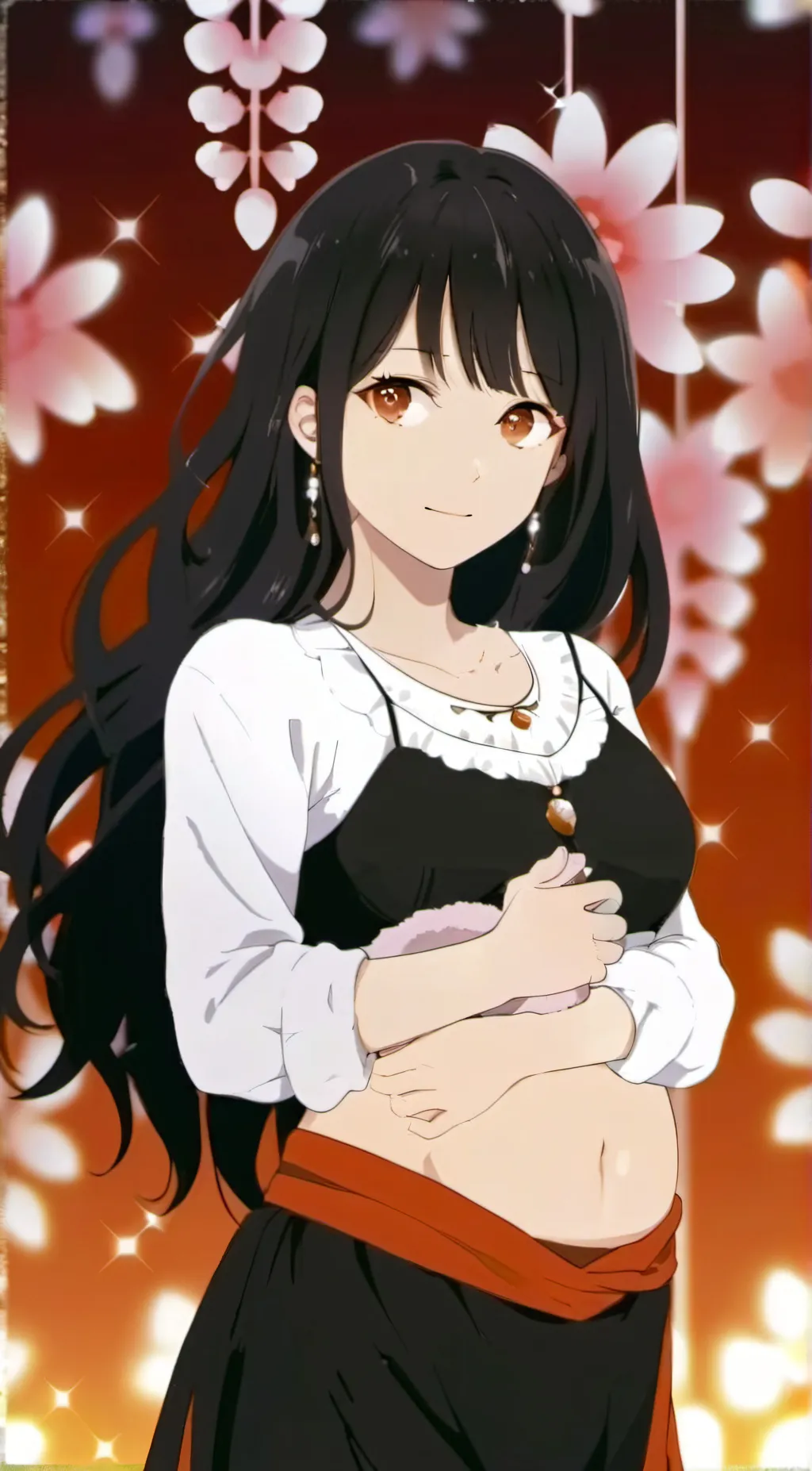 ai character: Bella  background